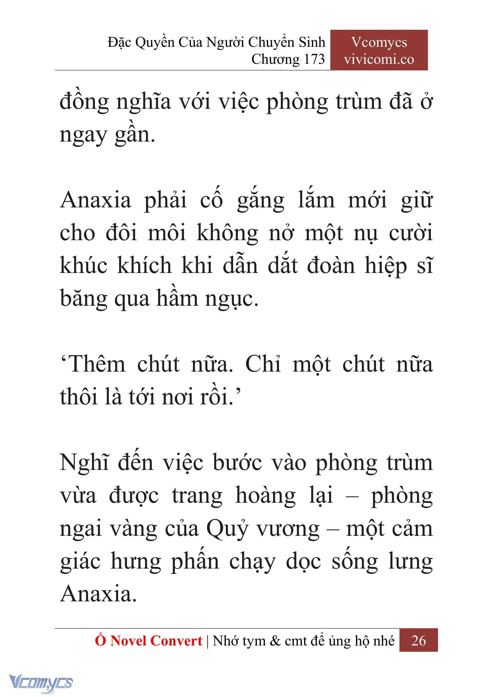 [Novel] Đặc Quyền Của Người Chuyển Sinh Chapter 173 - Trang 30