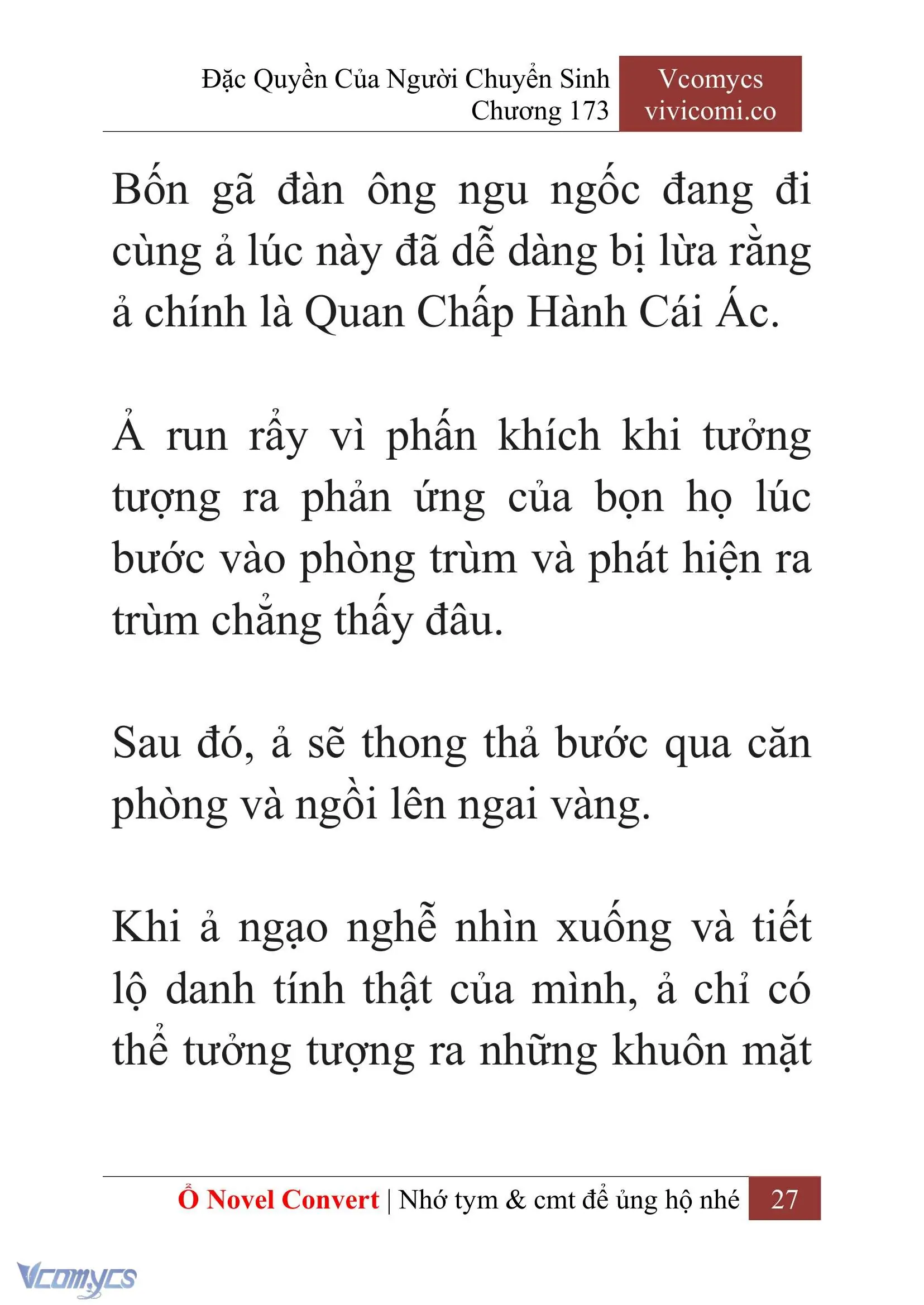 [Novel] Đặc Quyền Của Người Chuyển Sinh Chapter 173 - Trang 31