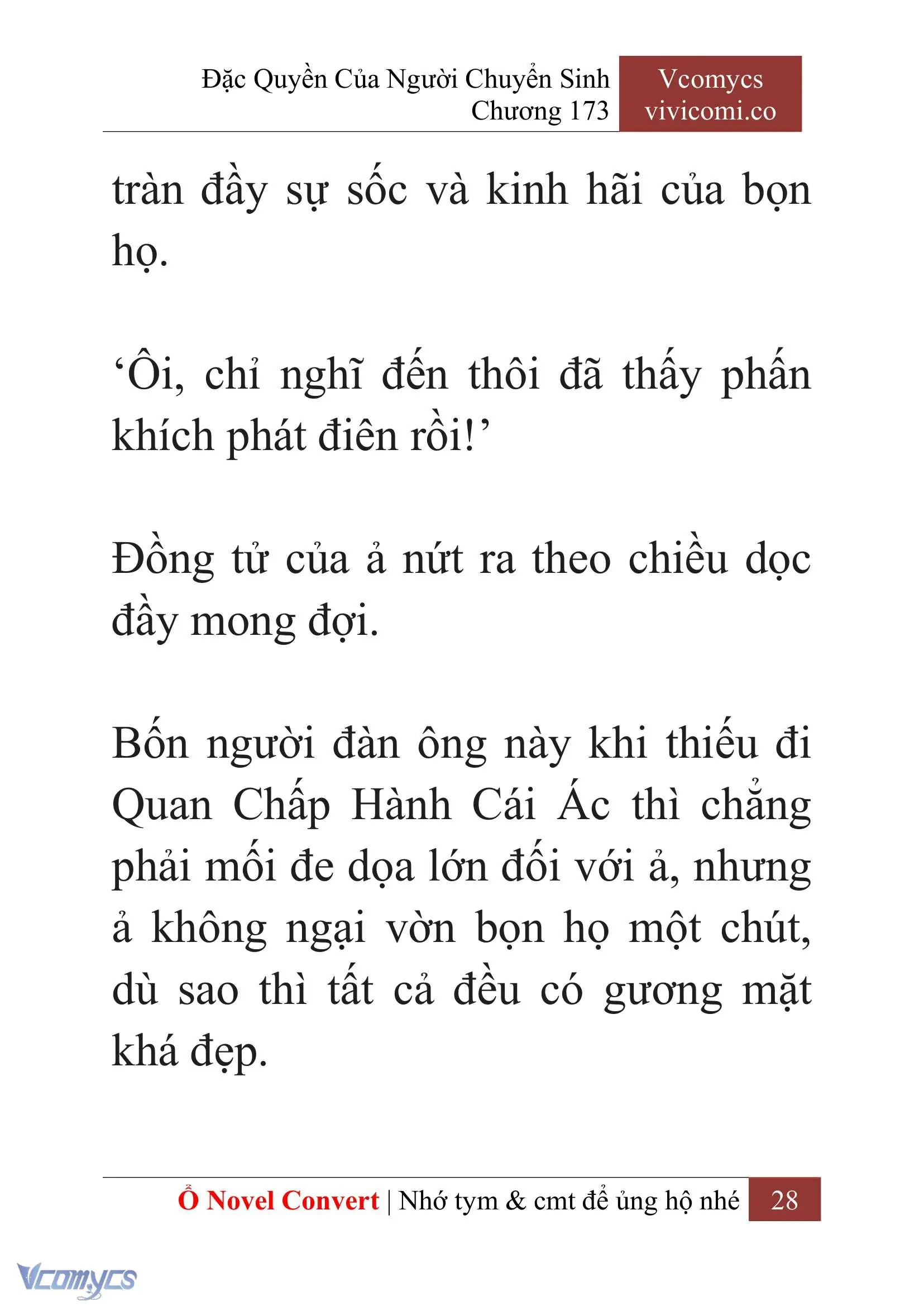 [Novel] Đặc Quyền Của Người Chuyển Sinh Chapter 173 - Trang 32