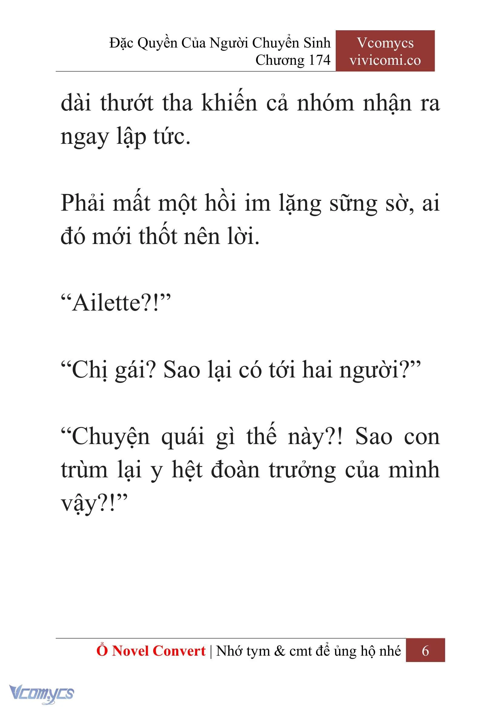 [Novel] Đặc Quyền Của Người Chuyển Sinh Chapter 174 - Trang 10