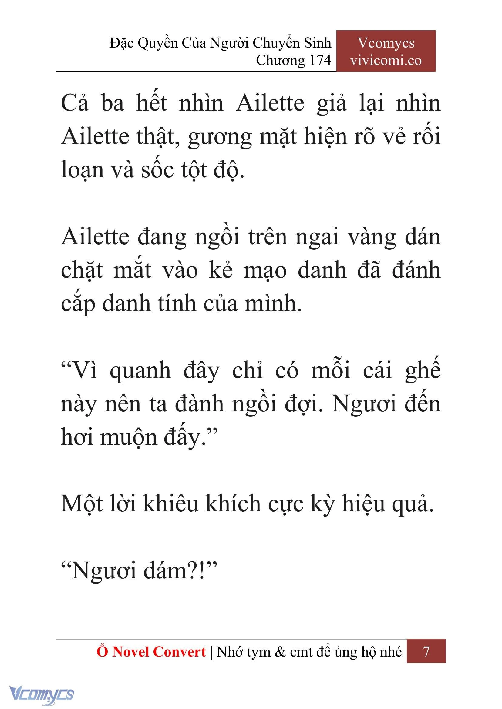 [Novel] Đặc Quyền Của Người Chuyển Sinh Chapter 174 - Trang 11