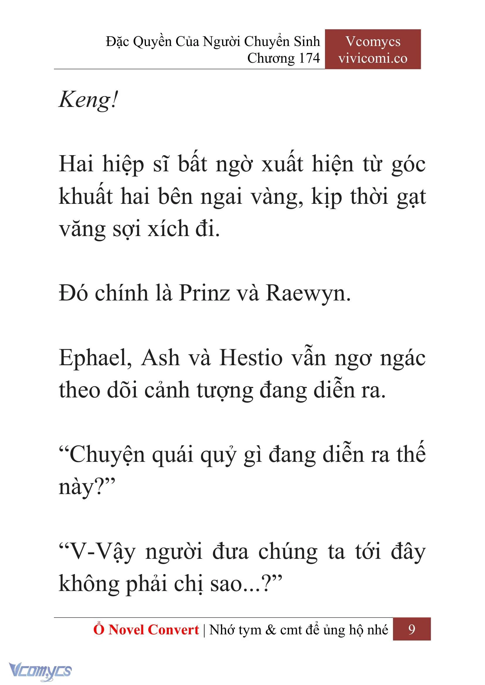 [Novel] Đặc Quyền Của Người Chuyển Sinh Chapter 174 - Trang 13