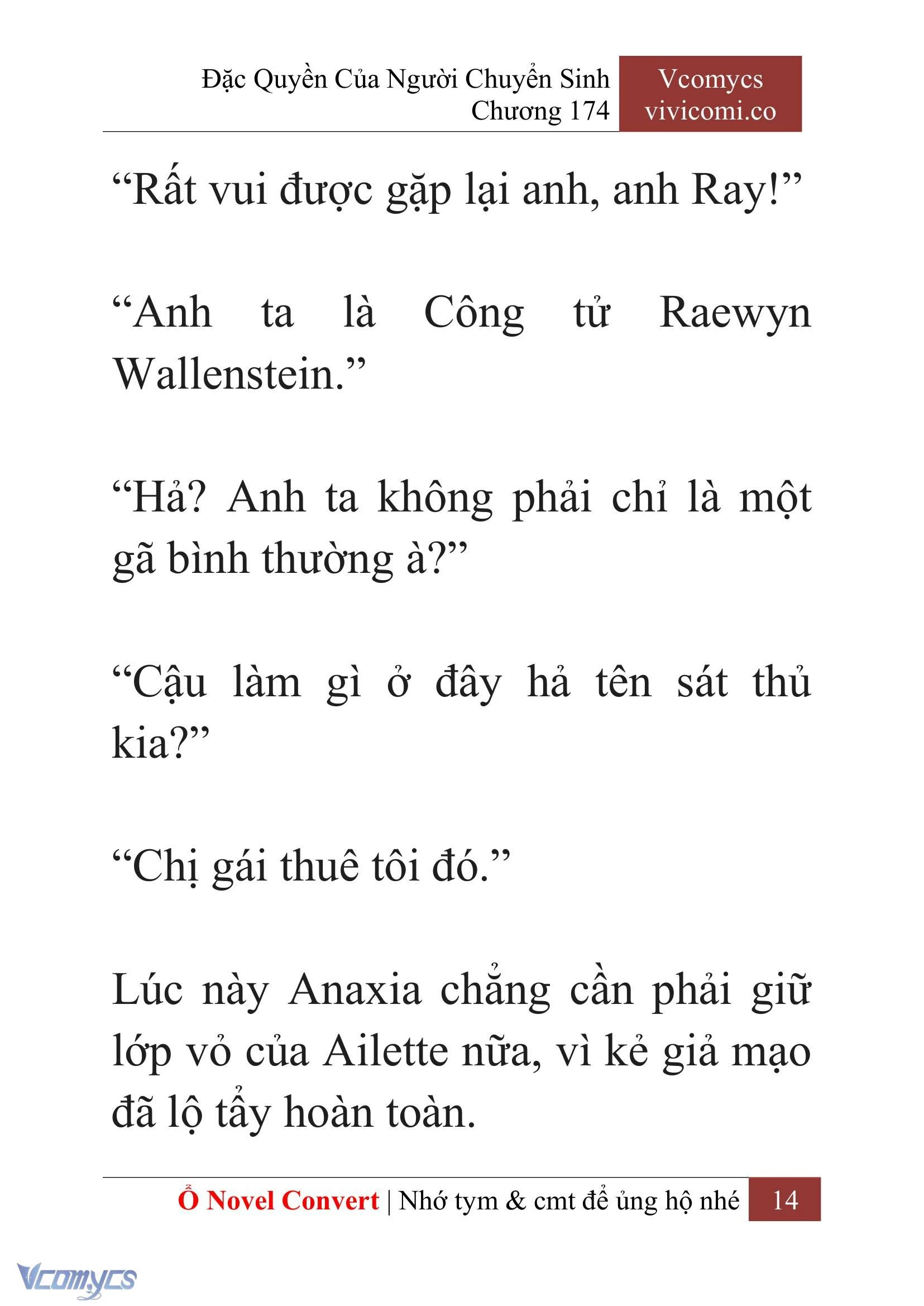 [Novel] Đặc Quyền Của Người Chuyển Sinh Chapter 174 - Trang 18