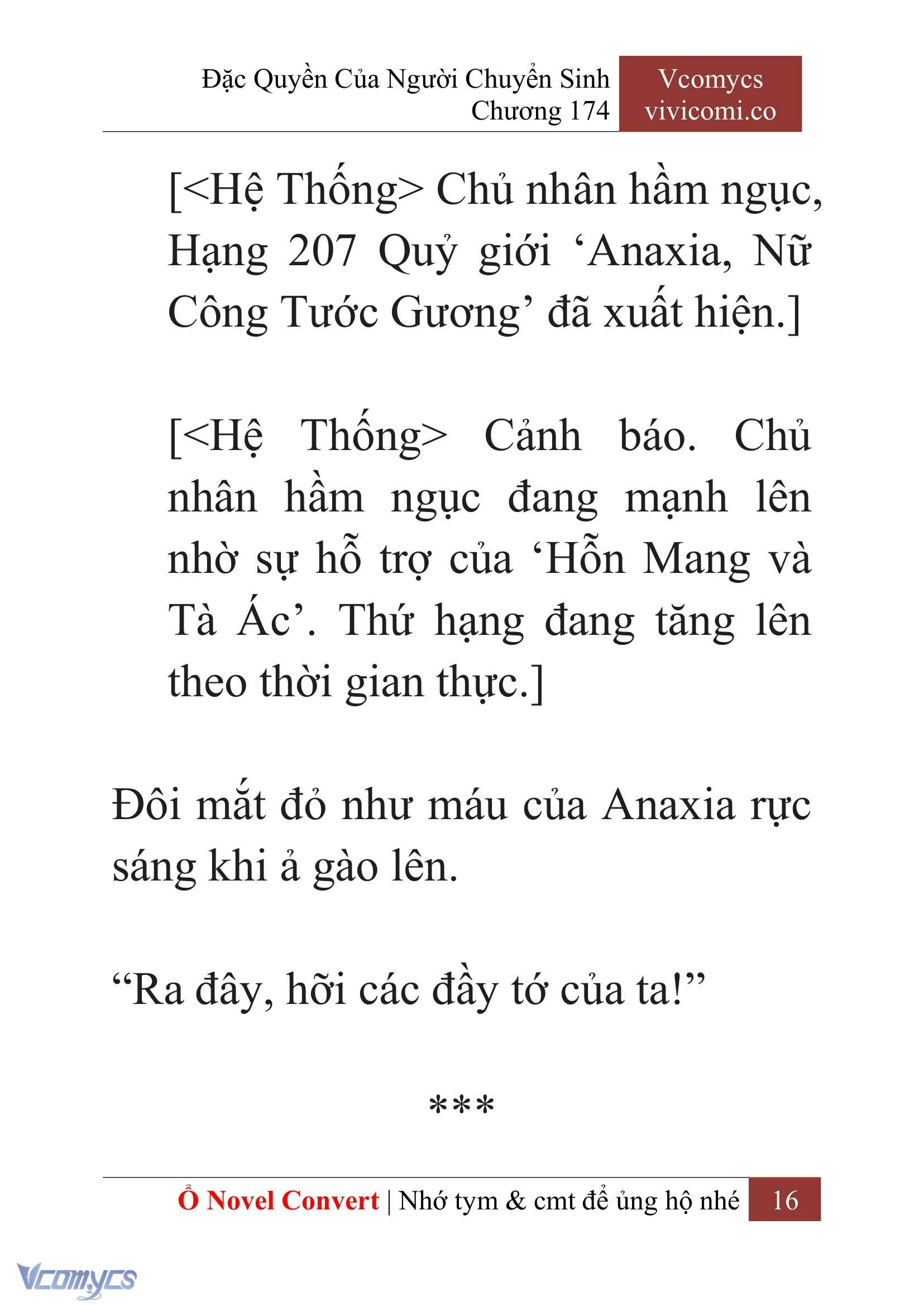 [Novel] Đặc Quyền Của Người Chuyển Sinh Chapter 174 - Trang 20