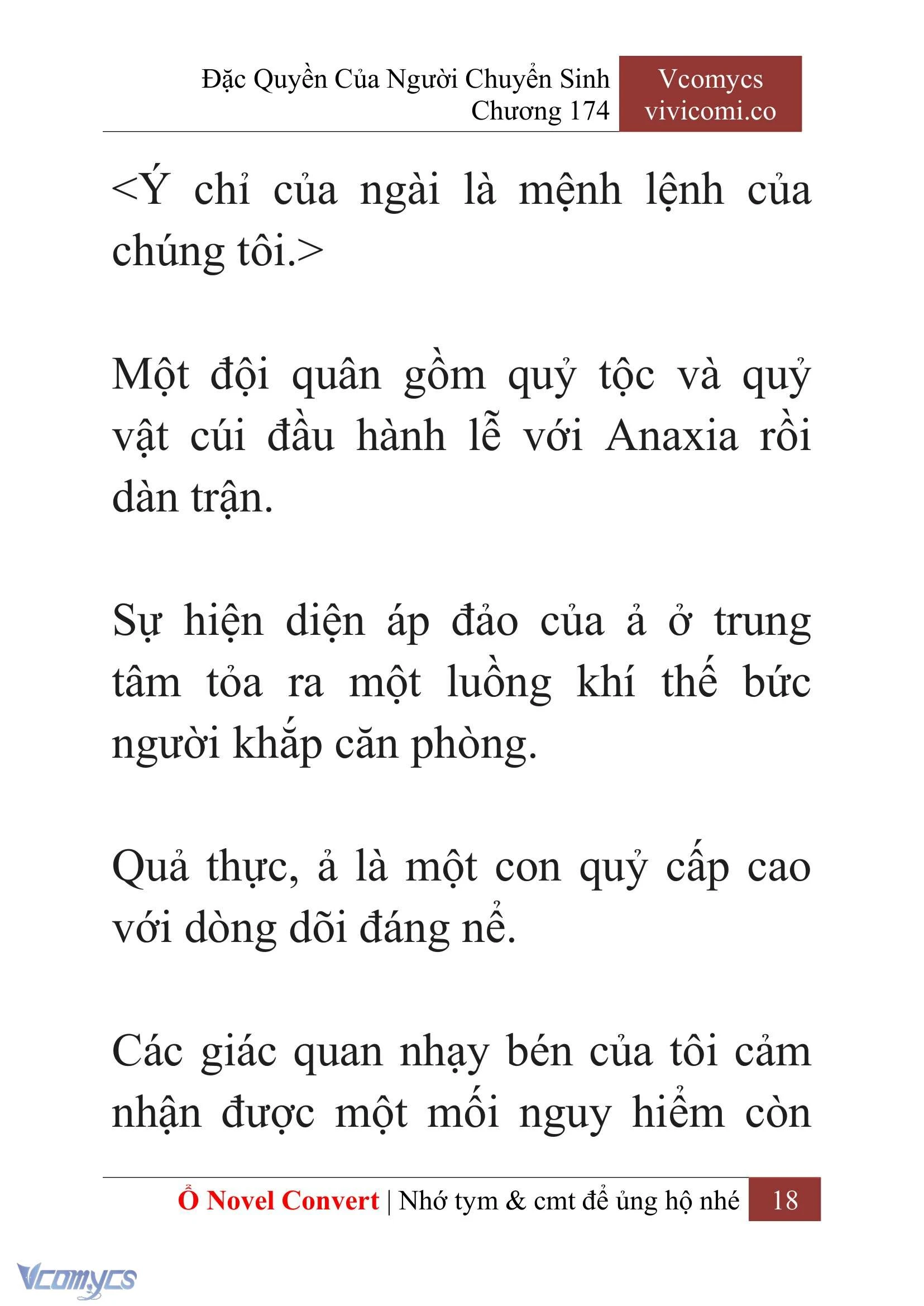 [Novel] Đặc Quyền Của Người Chuyển Sinh Chapter 174 - Trang 22