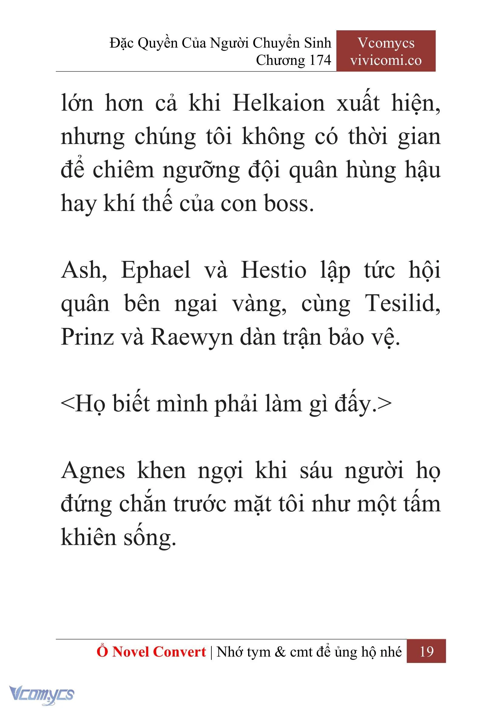 [Novel] Đặc Quyền Của Người Chuyển Sinh Chapter 174 - Trang 23