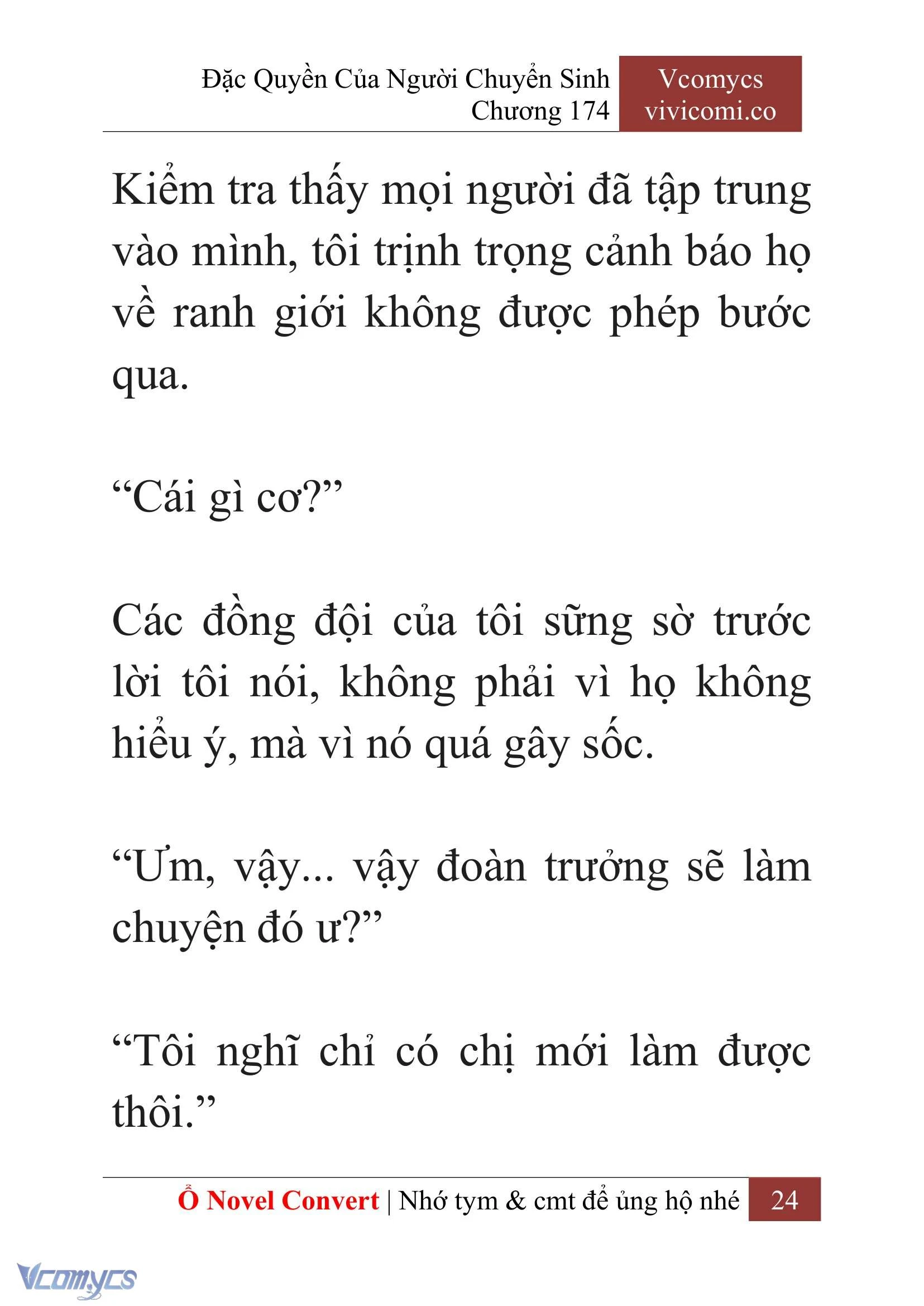 [Novel] Đặc Quyền Của Người Chuyển Sinh Chapter 174 - Trang 28