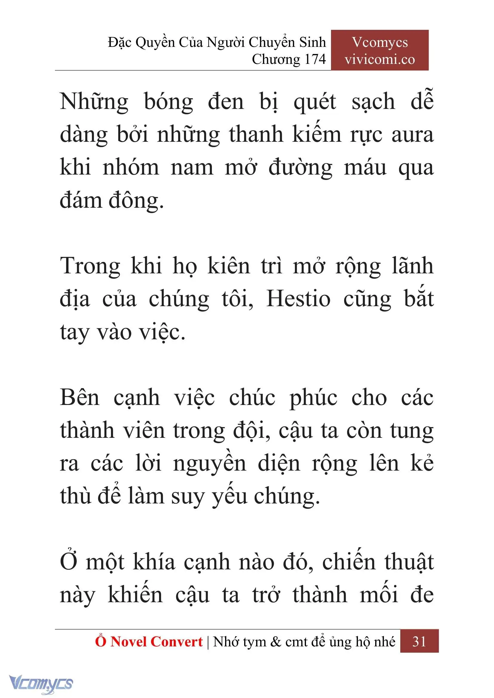[Novel] Đặc Quyền Của Người Chuyển Sinh Chapter 174 - Trang 35
