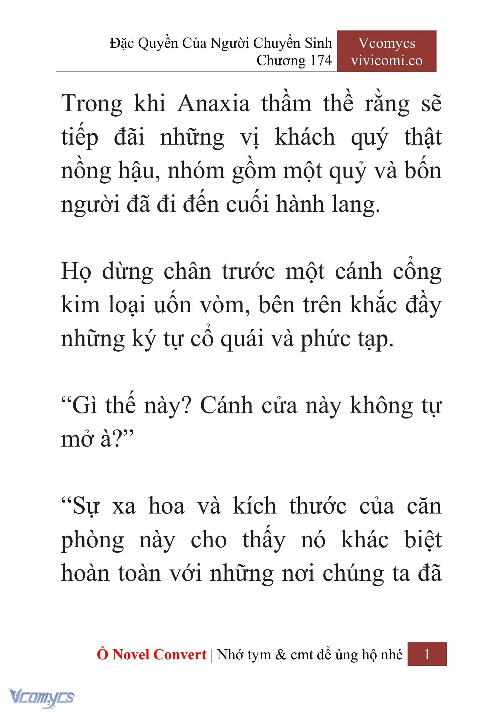 [Novel] Đặc Quyền Của Người Chuyển Sinh Chapter 174 - Trang 5