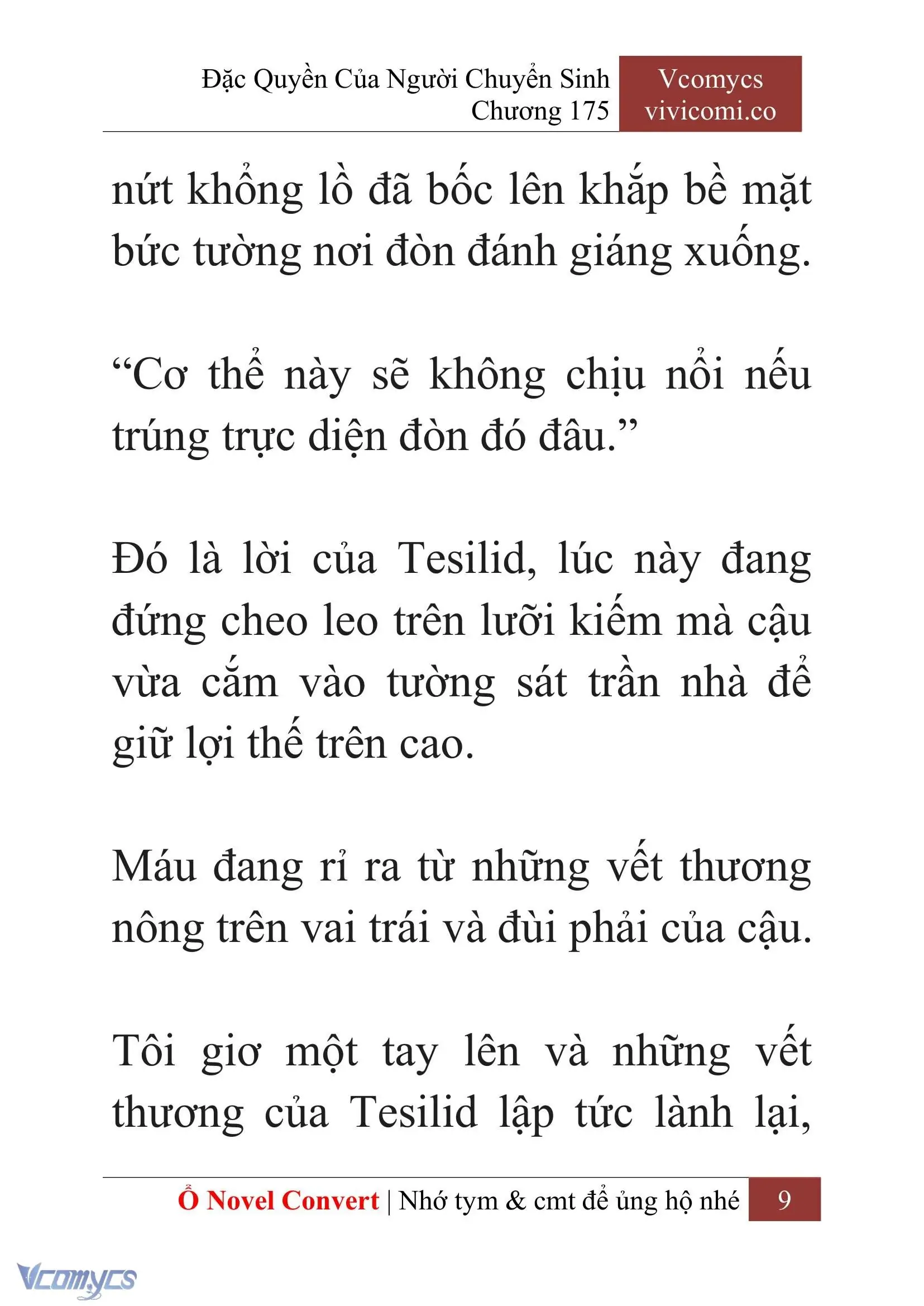 [Novel] Đặc Quyền Của Người Chuyển Sinh Chapter 175 - Trang 13