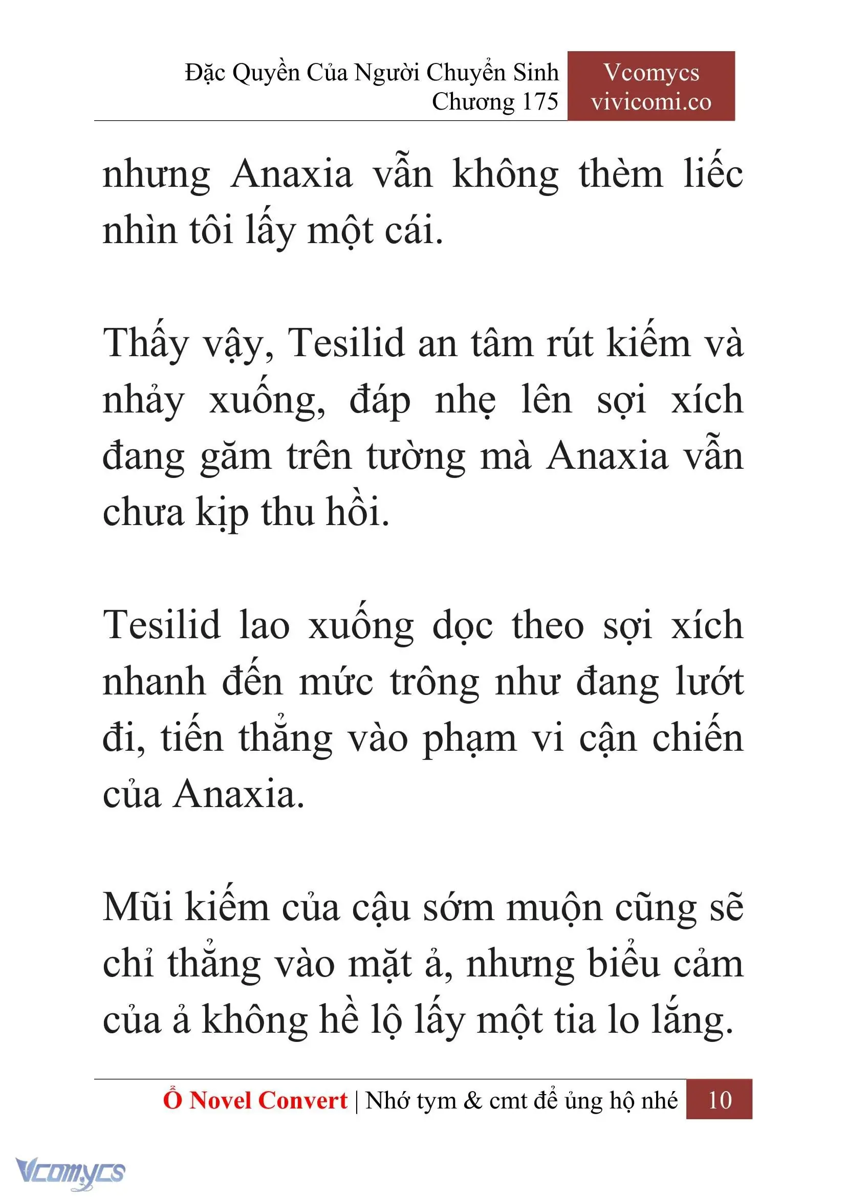 [Novel] Đặc Quyền Của Người Chuyển Sinh Chapter 175 - Trang 14
