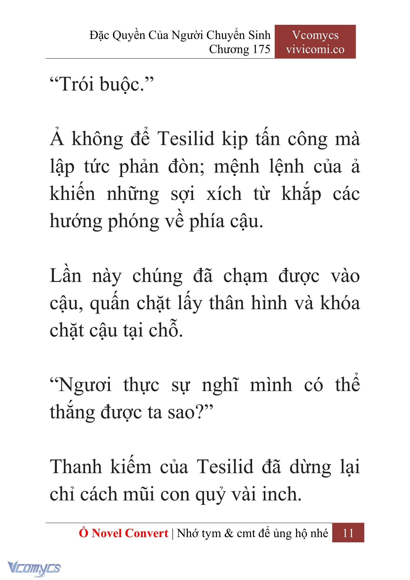 [Novel] Đặc Quyền Của Người Chuyển Sinh Chapter 175 - Trang 15