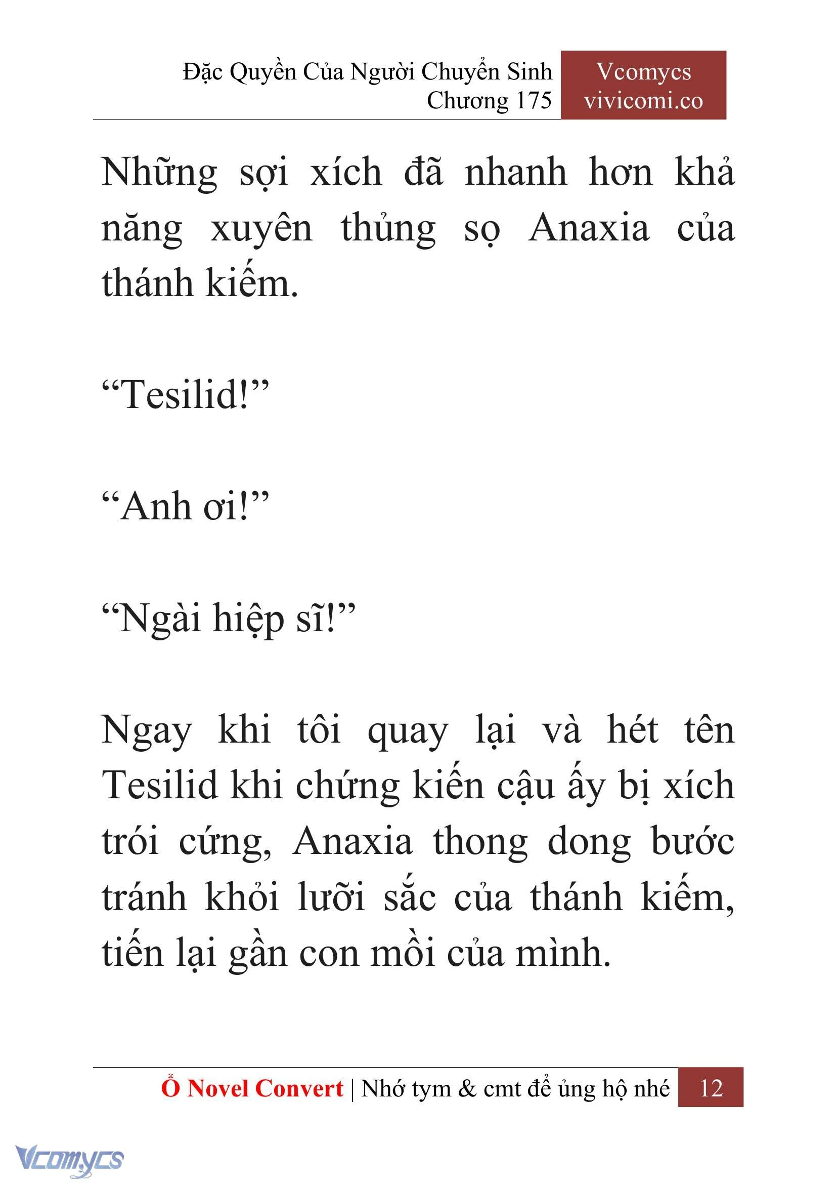 [Novel] Đặc Quyền Của Người Chuyển Sinh Chapter 175 - Trang 16
