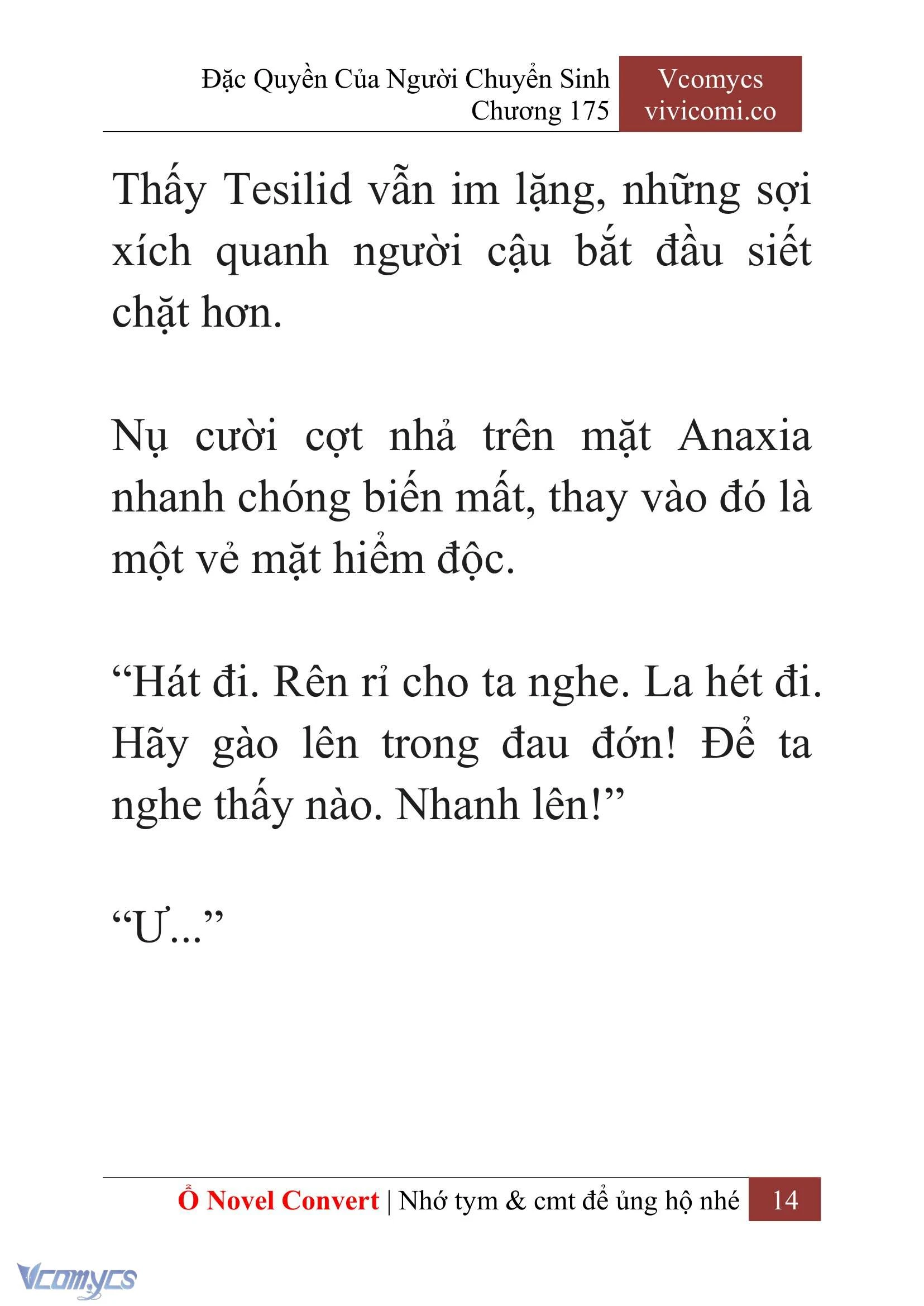 [Novel] Đặc Quyền Của Người Chuyển Sinh Chapter 175 - Trang 18