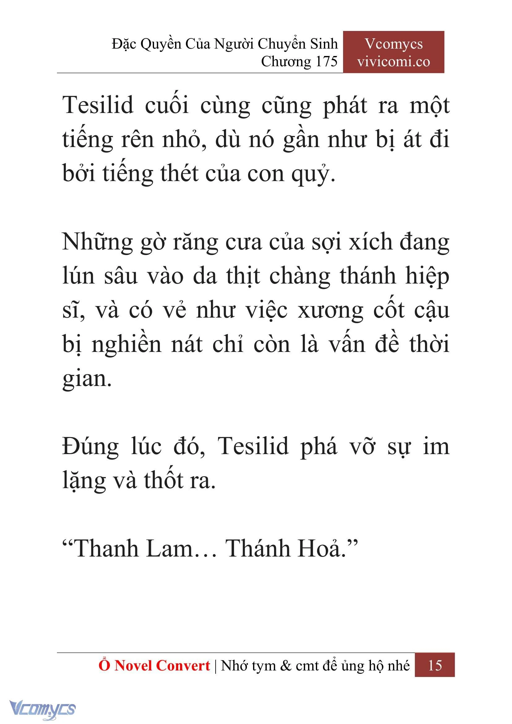 [Novel] Đặc Quyền Của Người Chuyển Sinh Chapter 175 - Trang 19