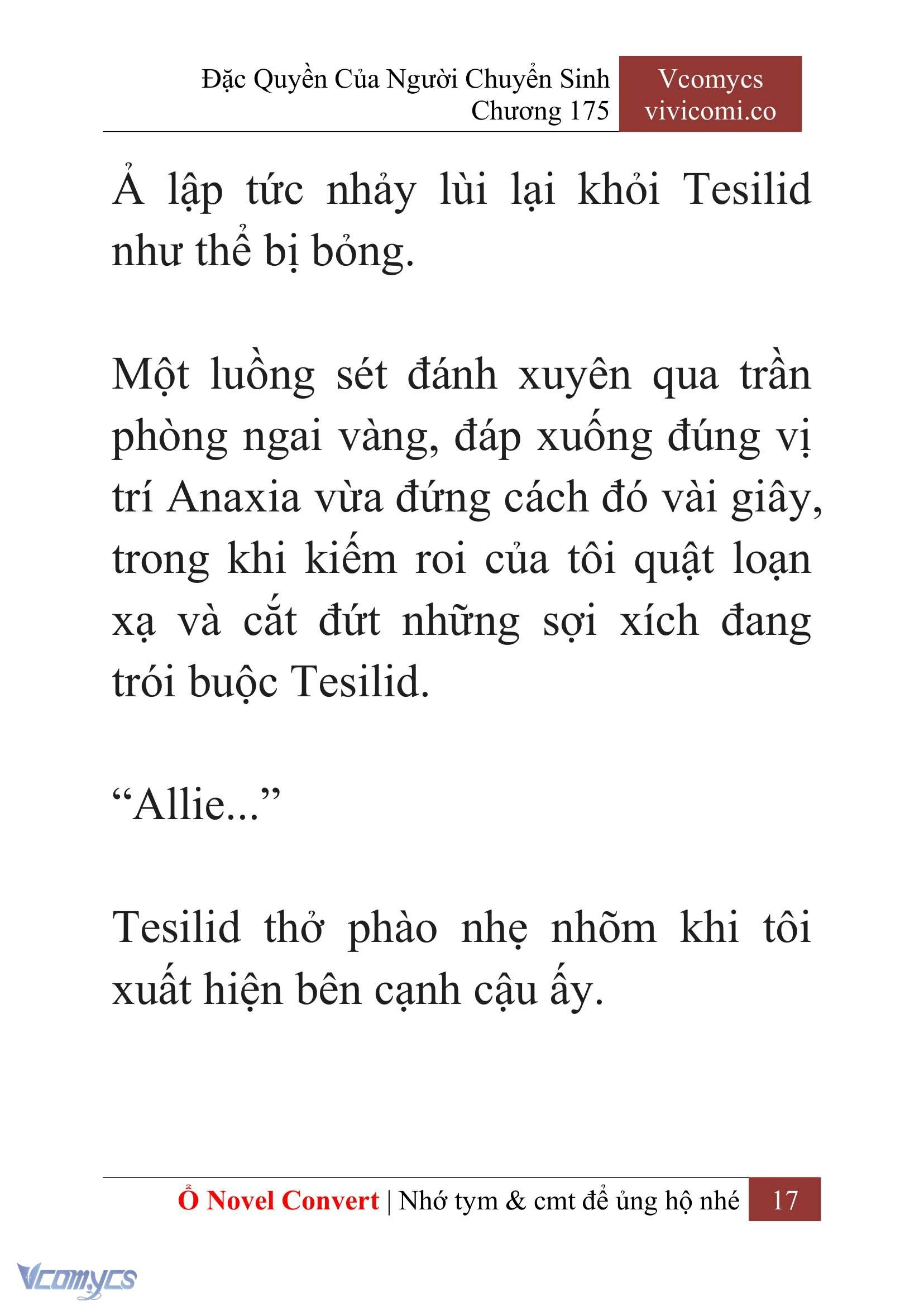 [Novel] Đặc Quyền Của Người Chuyển Sinh Chapter 175 - Trang 21