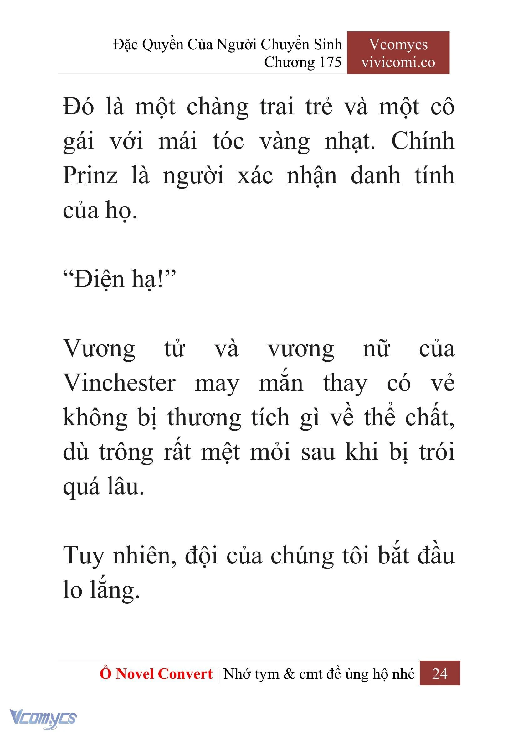 [Novel] Đặc Quyền Của Người Chuyển Sinh Chapter 175 - Trang 28