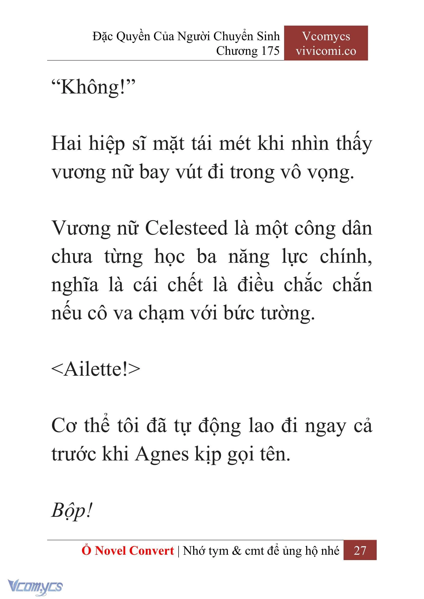 [Novel] Đặc Quyền Của Người Chuyển Sinh Chapter 175 - Trang 31