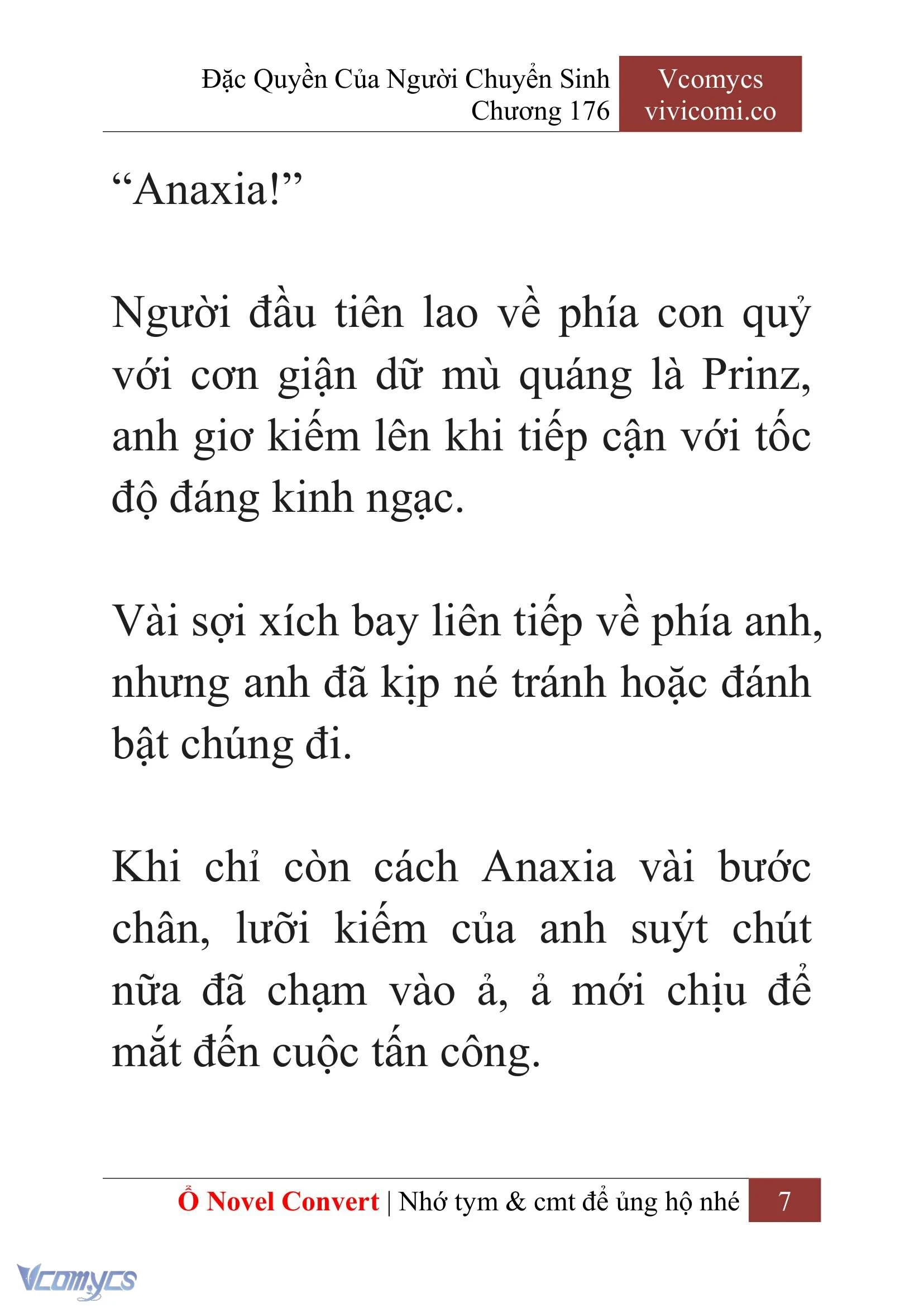 [Novel] Đặc Quyền Của Người Chuyển Sinh Chapter 176 - Trang 11