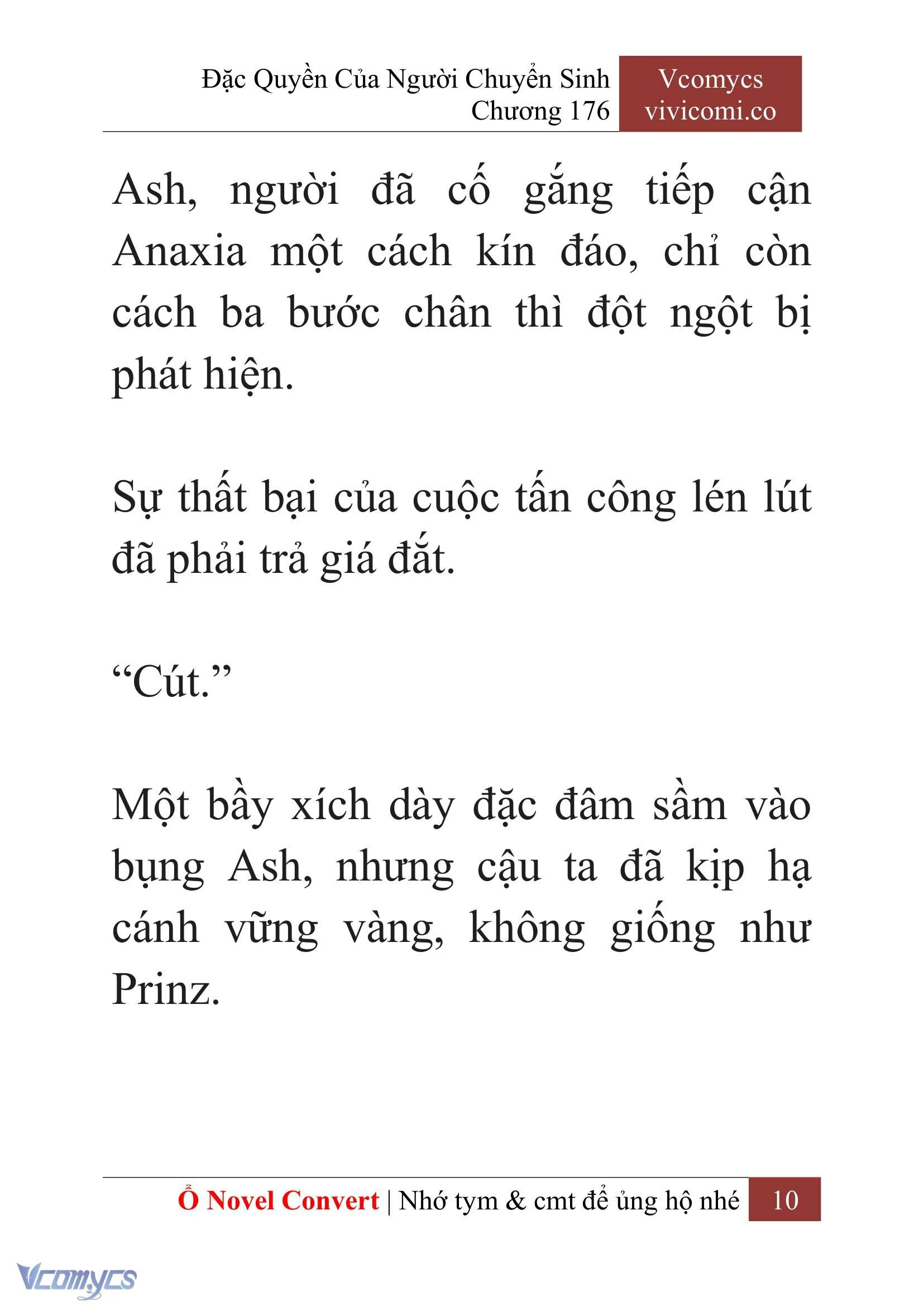 [Novel] Đặc Quyền Của Người Chuyển Sinh Chapter 176 - Trang 14