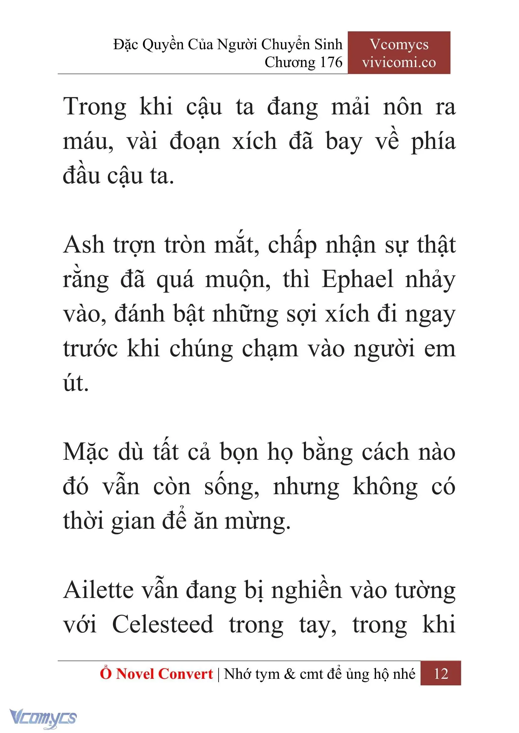 [Novel] Đặc Quyền Của Người Chuyển Sinh Chapter 176 - Trang 16
