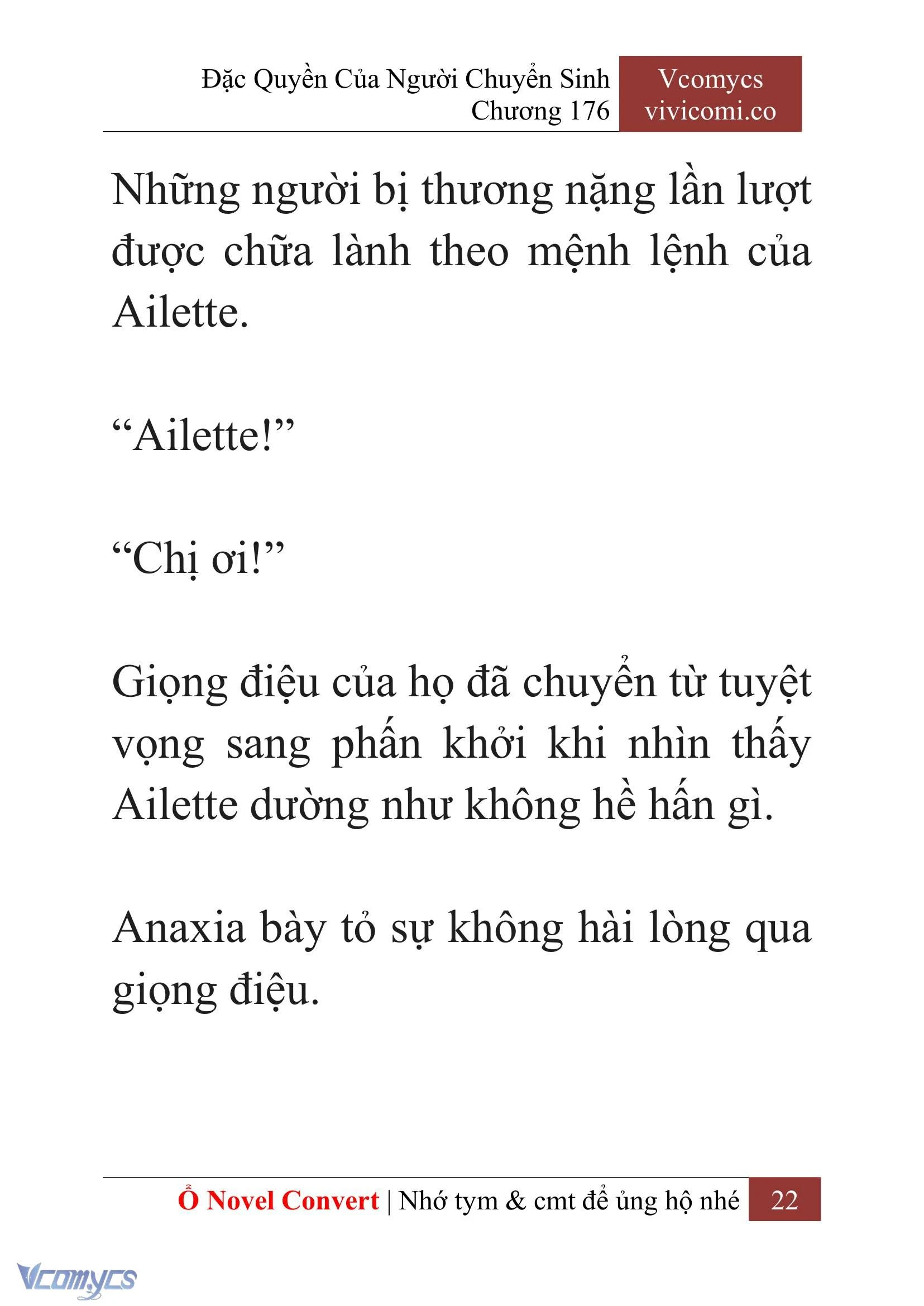 [Novel] Đặc Quyền Của Người Chuyển Sinh Chapter 176 - Trang 26