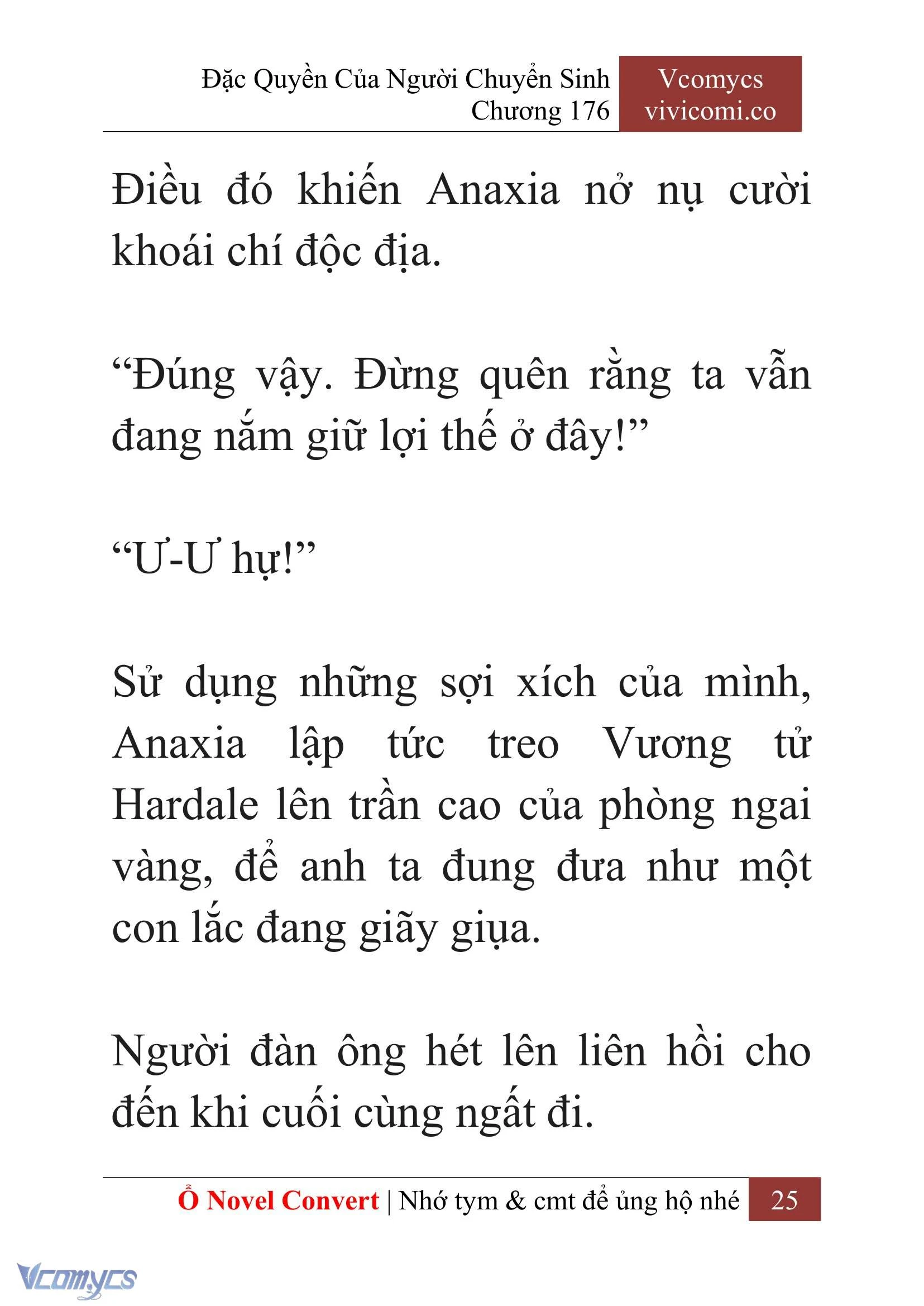 [Novel] Đặc Quyền Của Người Chuyển Sinh Chapter 176 - Trang 29