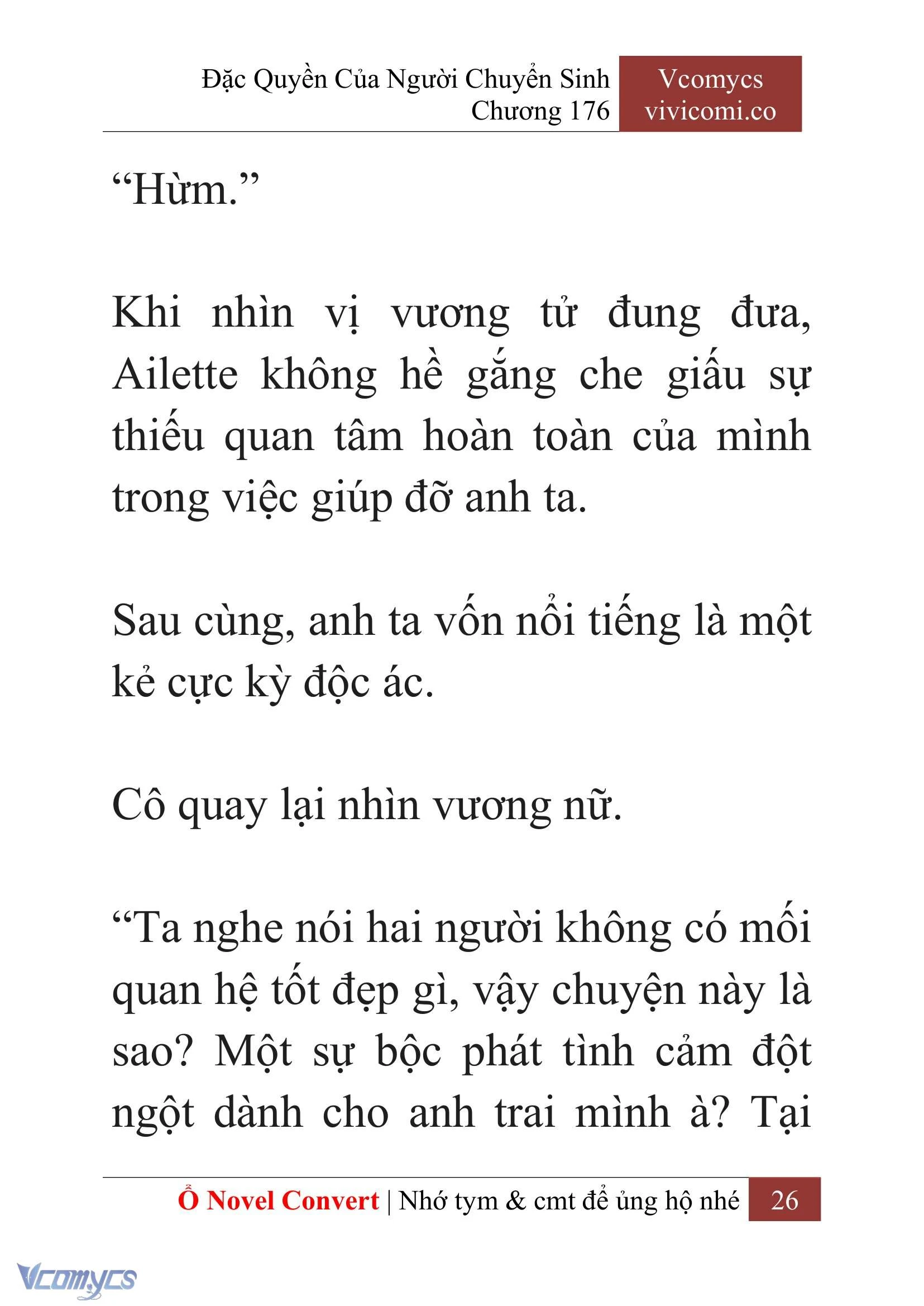 [Novel] Đặc Quyền Của Người Chuyển Sinh Chapter 176 - Trang 30