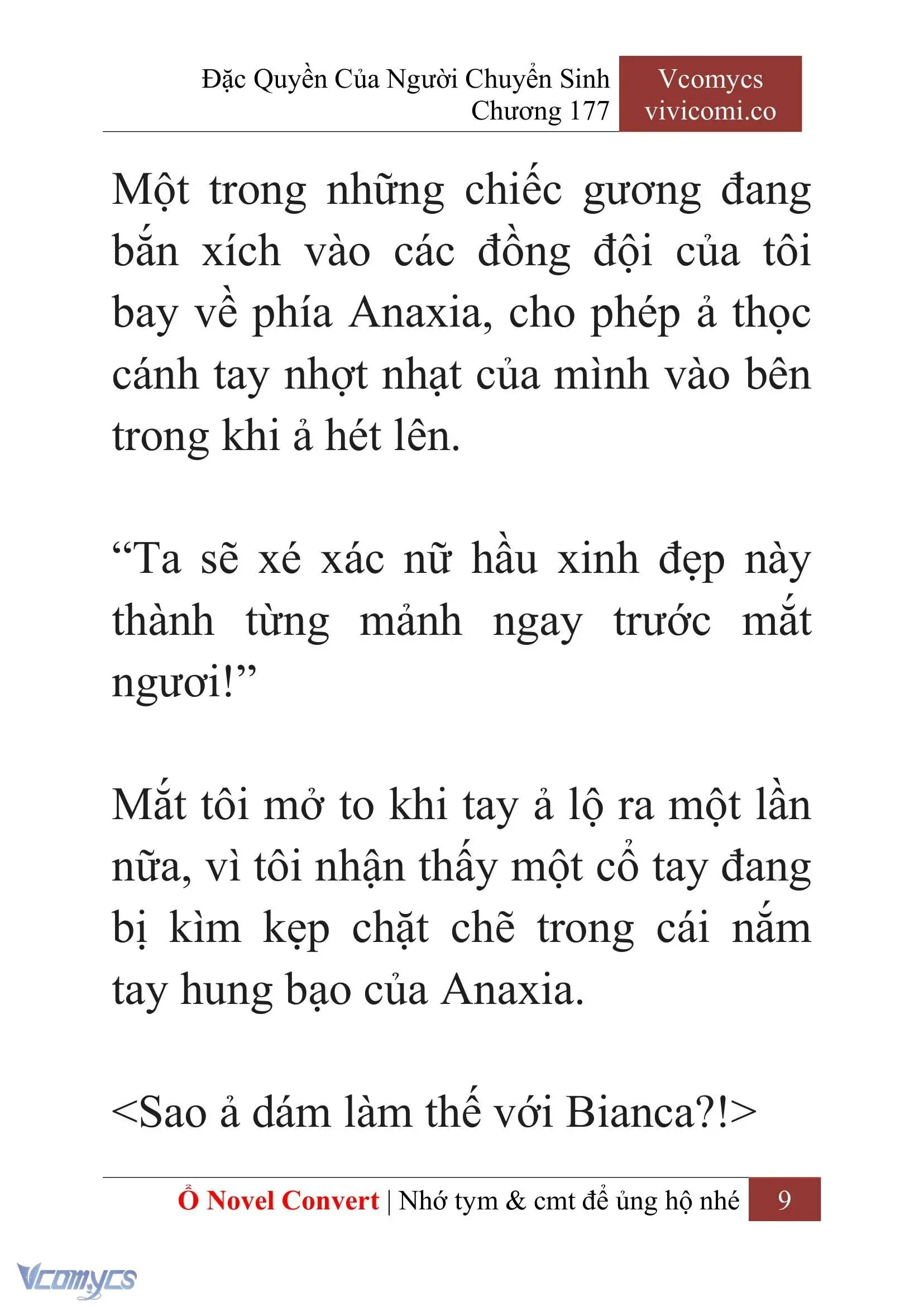 [Novel] Đặc Quyền Của Người Chuyển Sinh Chapter 177 - Trang 13