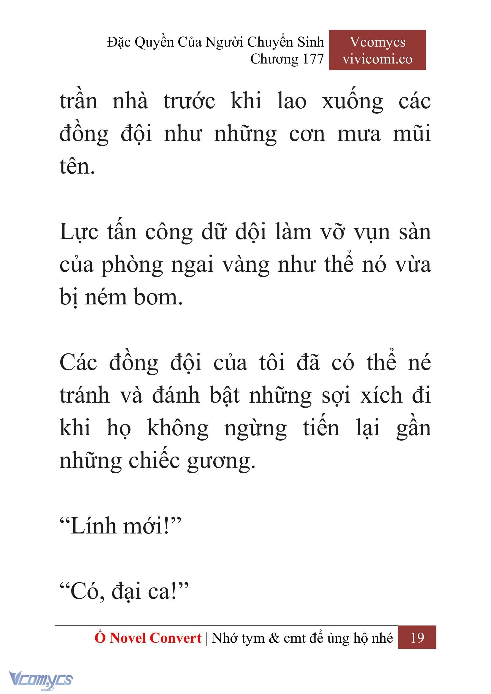 [Novel] Đặc Quyền Của Người Chuyển Sinh Chapter 177 - Trang 23