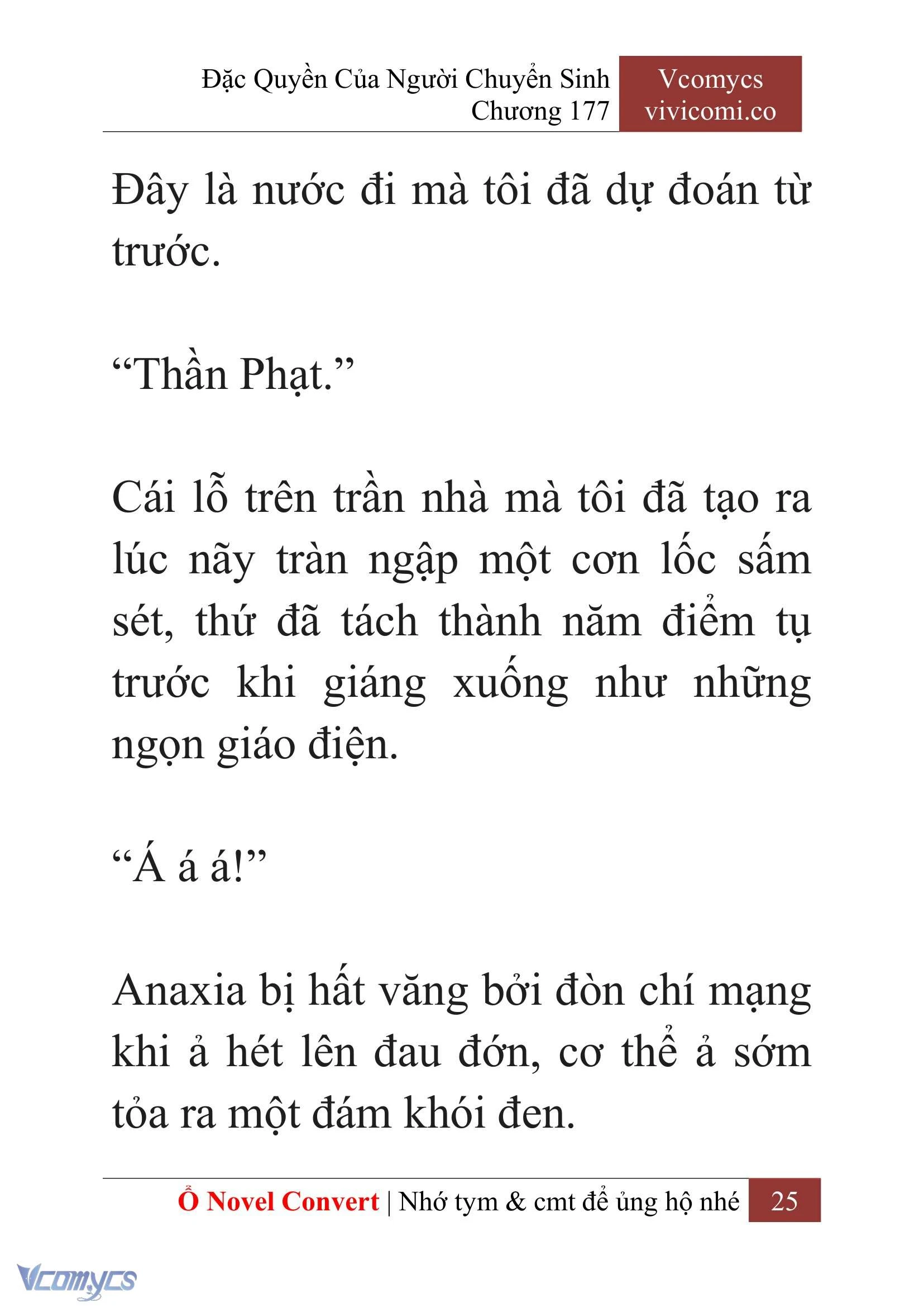 [Novel] Đặc Quyền Của Người Chuyển Sinh Chapter 177 - Trang 29