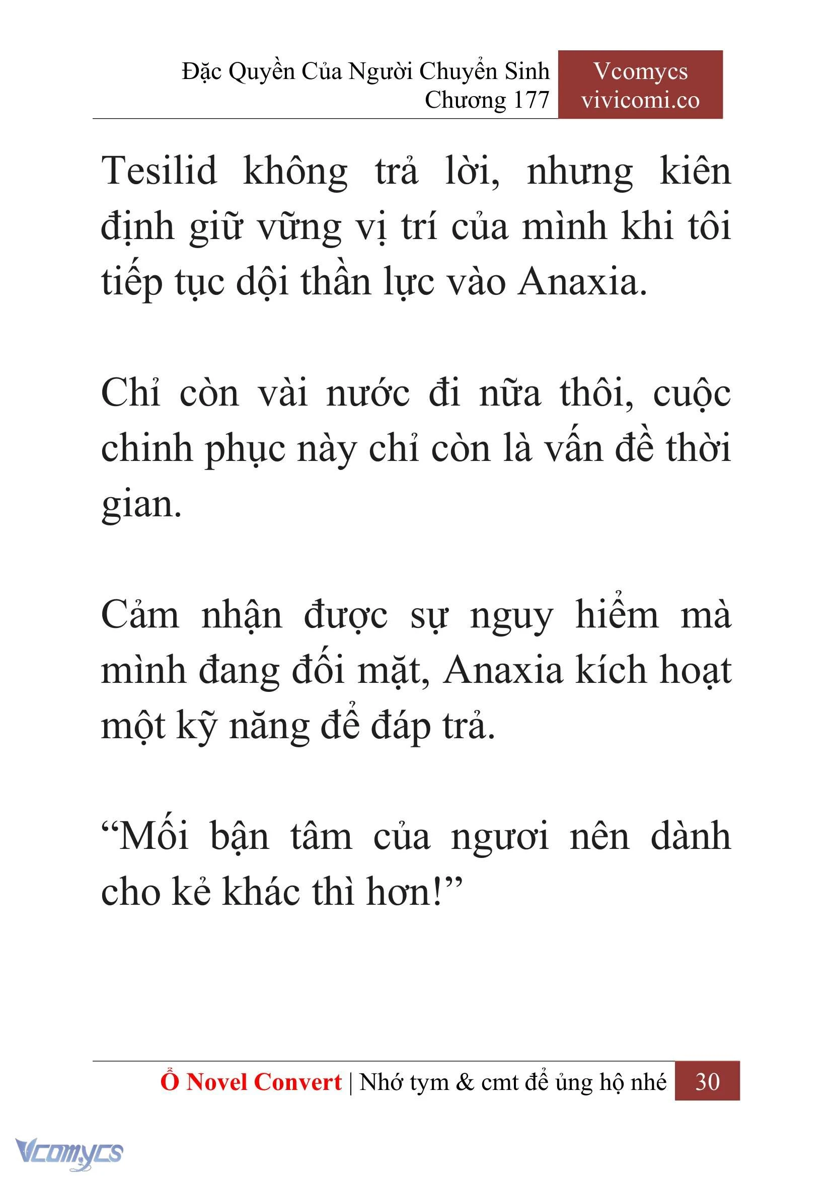 [Novel] Đặc Quyền Của Người Chuyển Sinh Chapter 177 - Trang 34