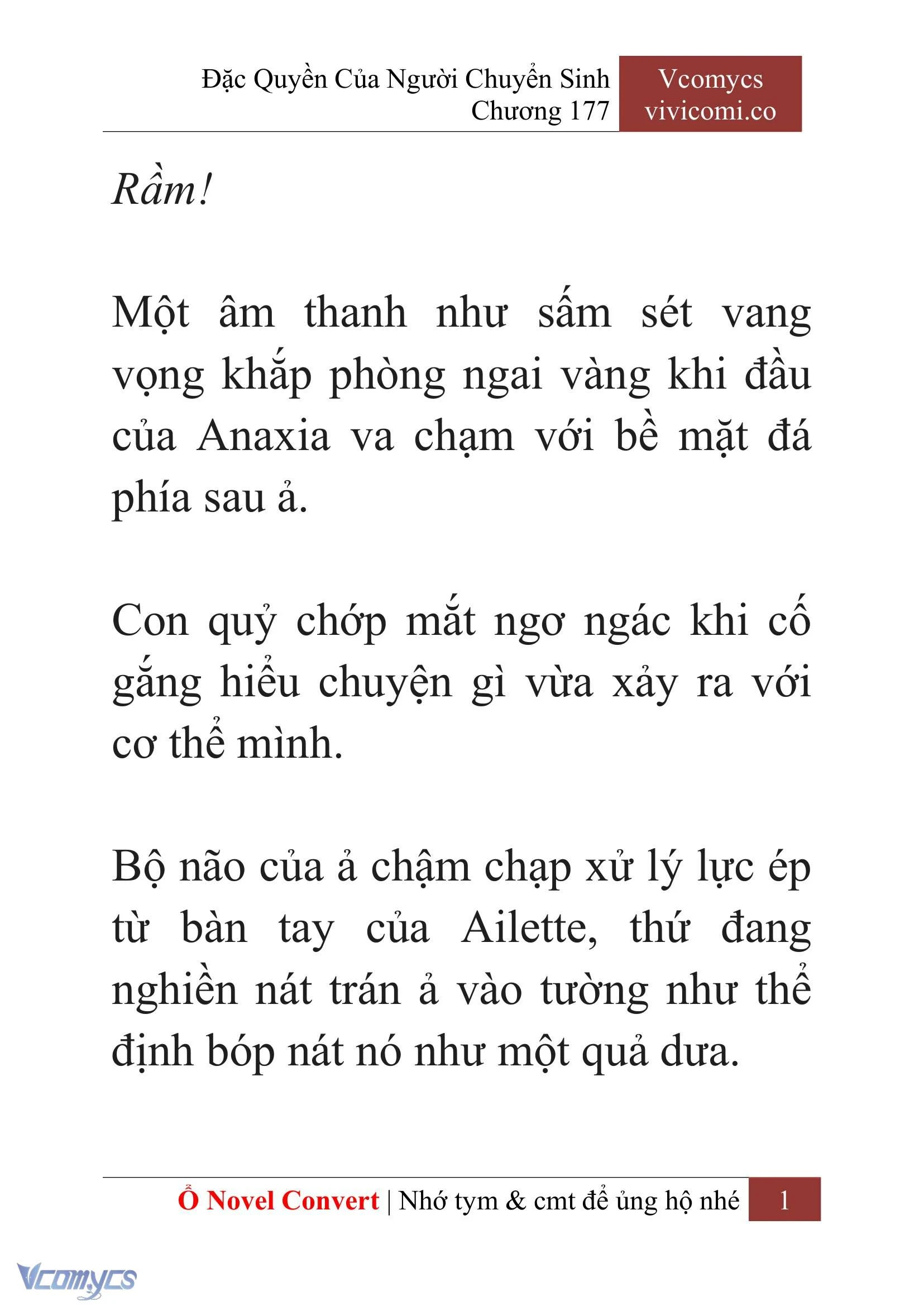 [Novel] Đặc Quyền Của Người Chuyển Sinh Chapter 177 - Trang 5