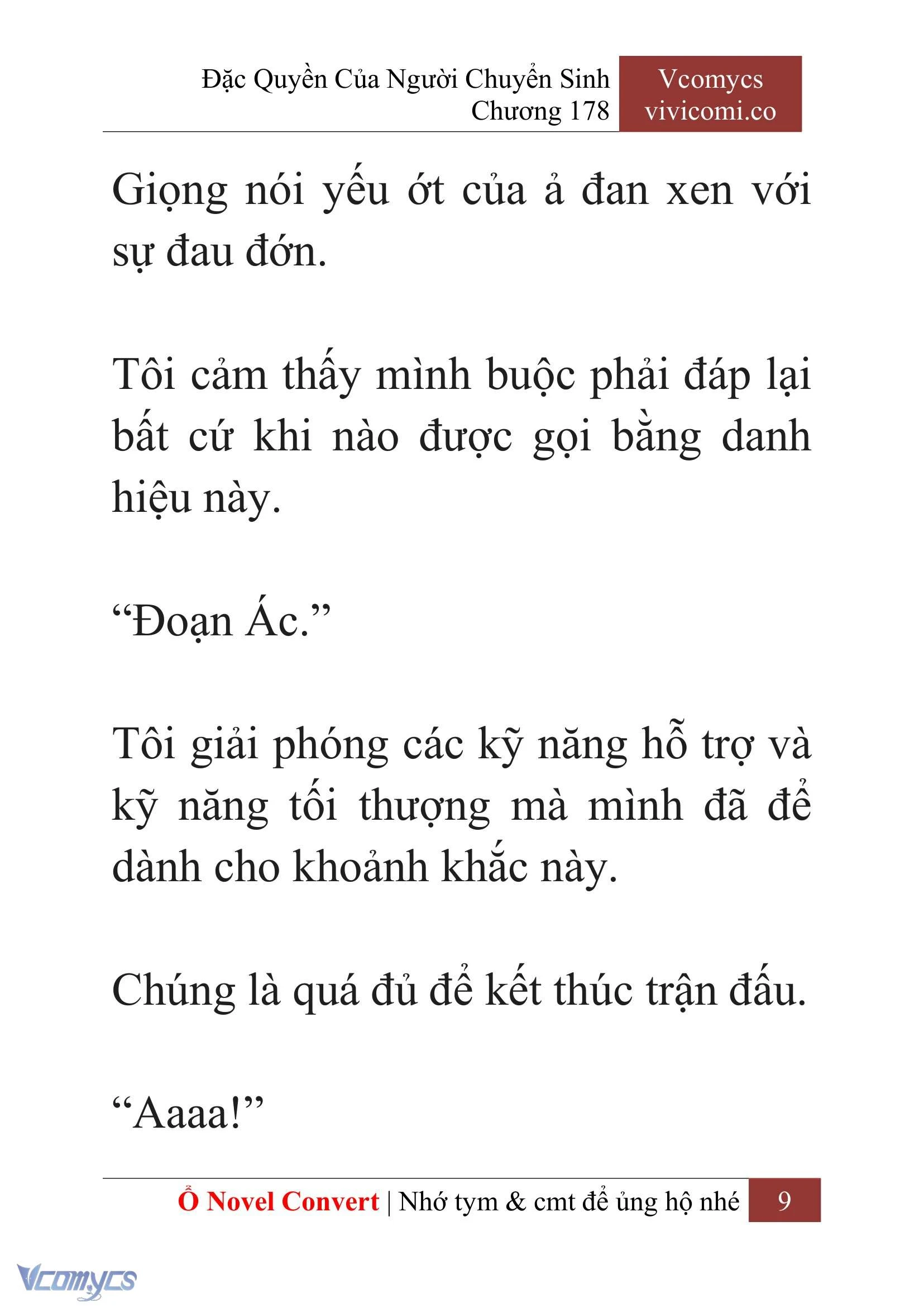 [Novel] Đặc Quyền Của Người Chuyển Sinh Chapter 178 - Trang 13