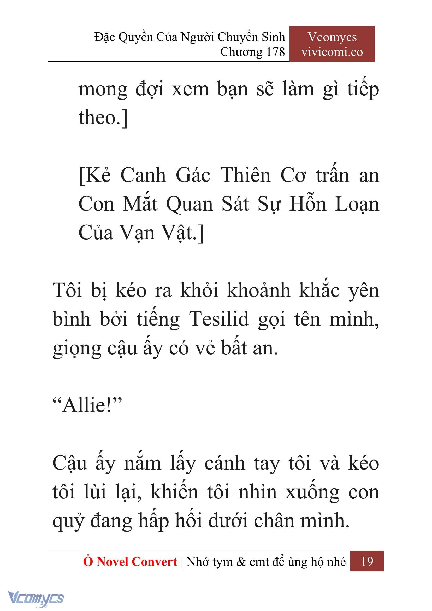 [Novel] Đặc Quyền Của Người Chuyển Sinh Chapter 178 - Trang 23