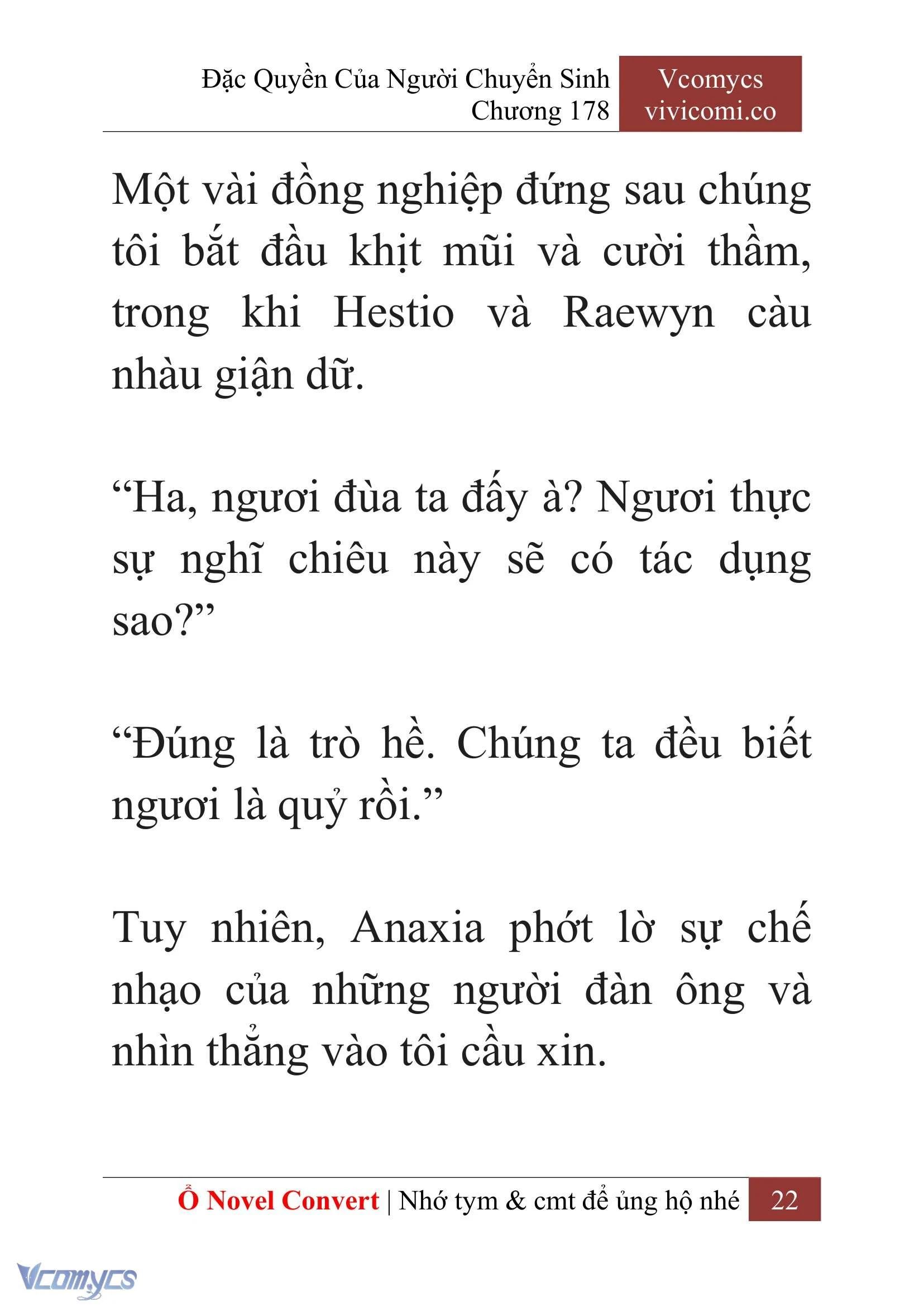 [Novel] Đặc Quyền Của Người Chuyển Sinh Chapter 178 - Trang 26