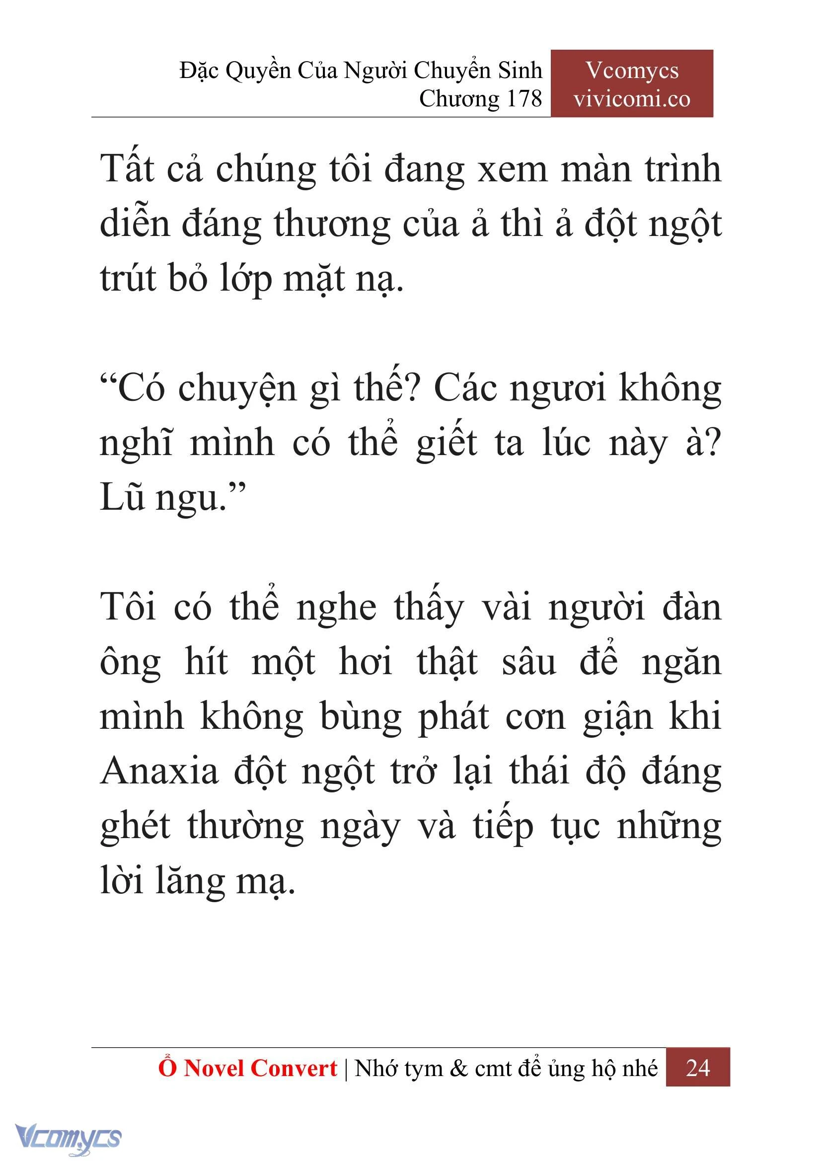 [Novel] Đặc Quyền Của Người Chuyển Sinh Chapter 178 - Trang 28