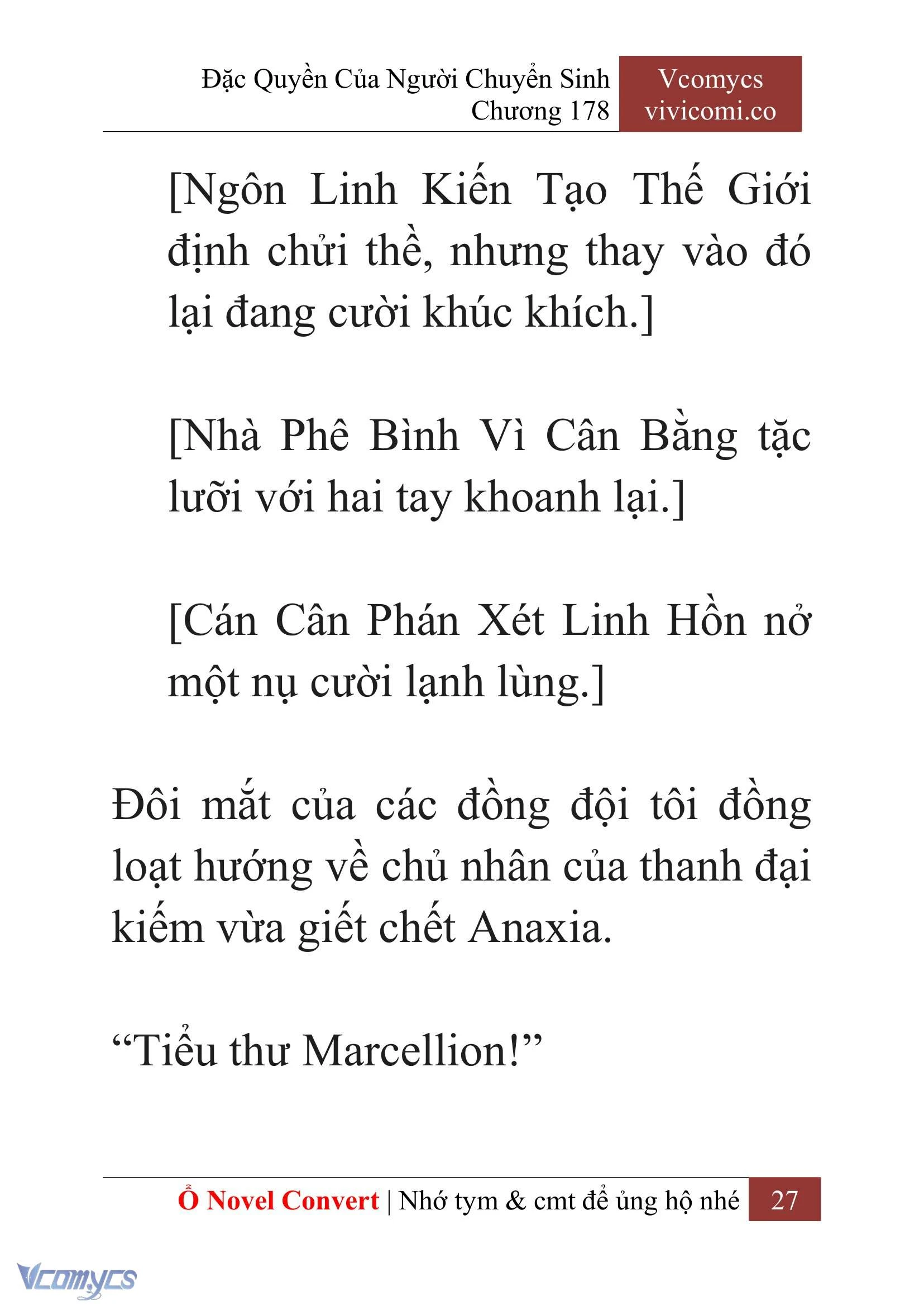 [Novel] Đặc Quyền Của Người Chuyển Sinh Chapter 178 - Trang 31
