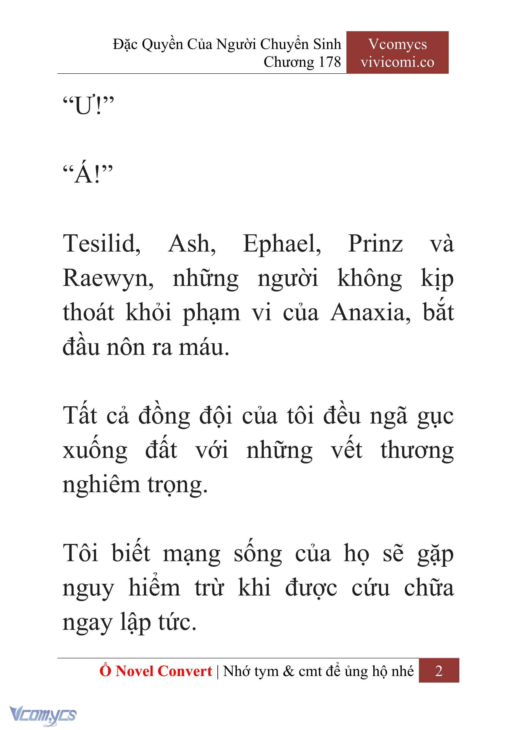 [Novel] Đặc Quyền Của Người Chuyển Sinh Chapter 178 - Trang 6
