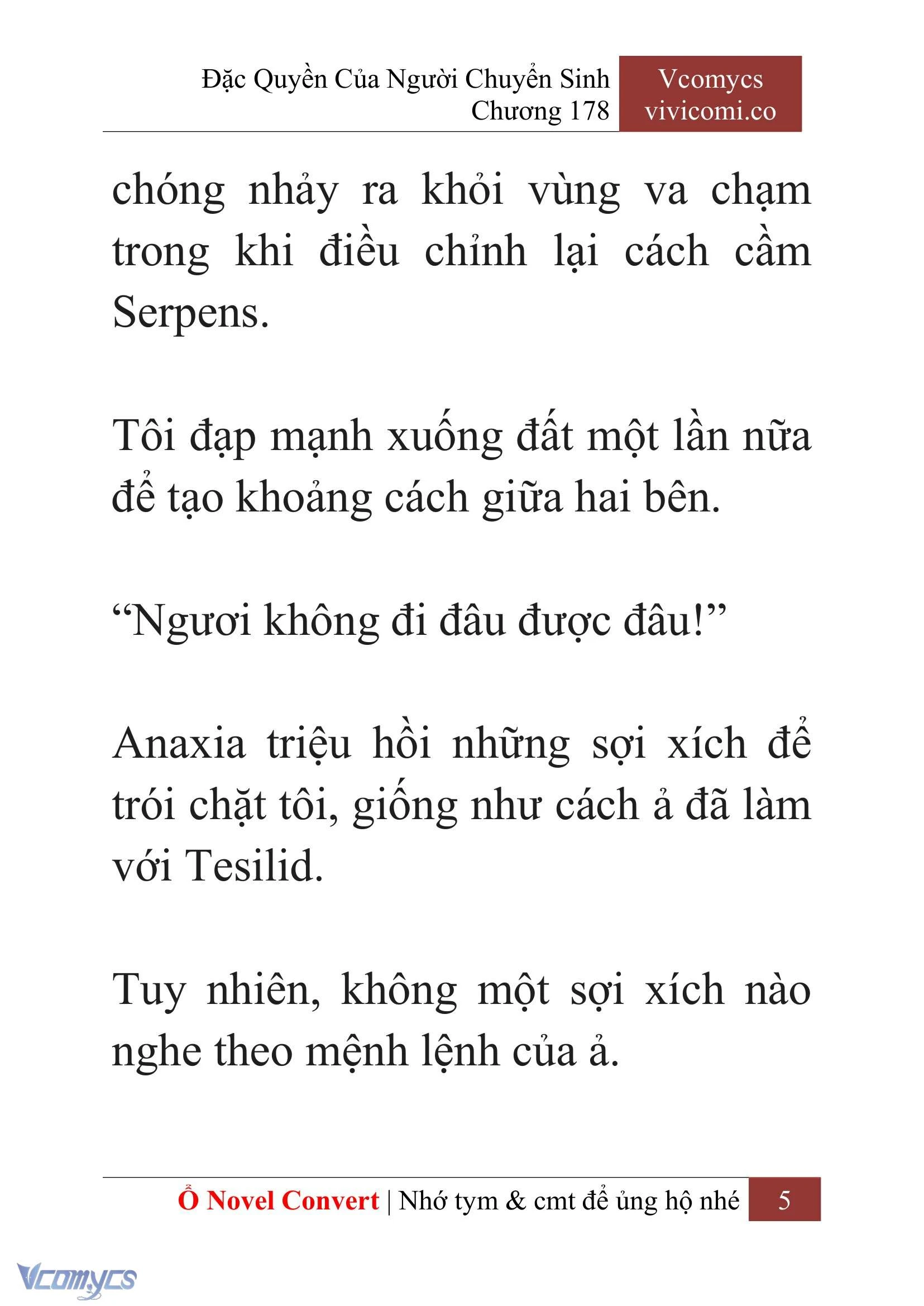 [Novel] Đặc Quyền Của Người Chuyển Sinh Chapter 178 - Trang 9