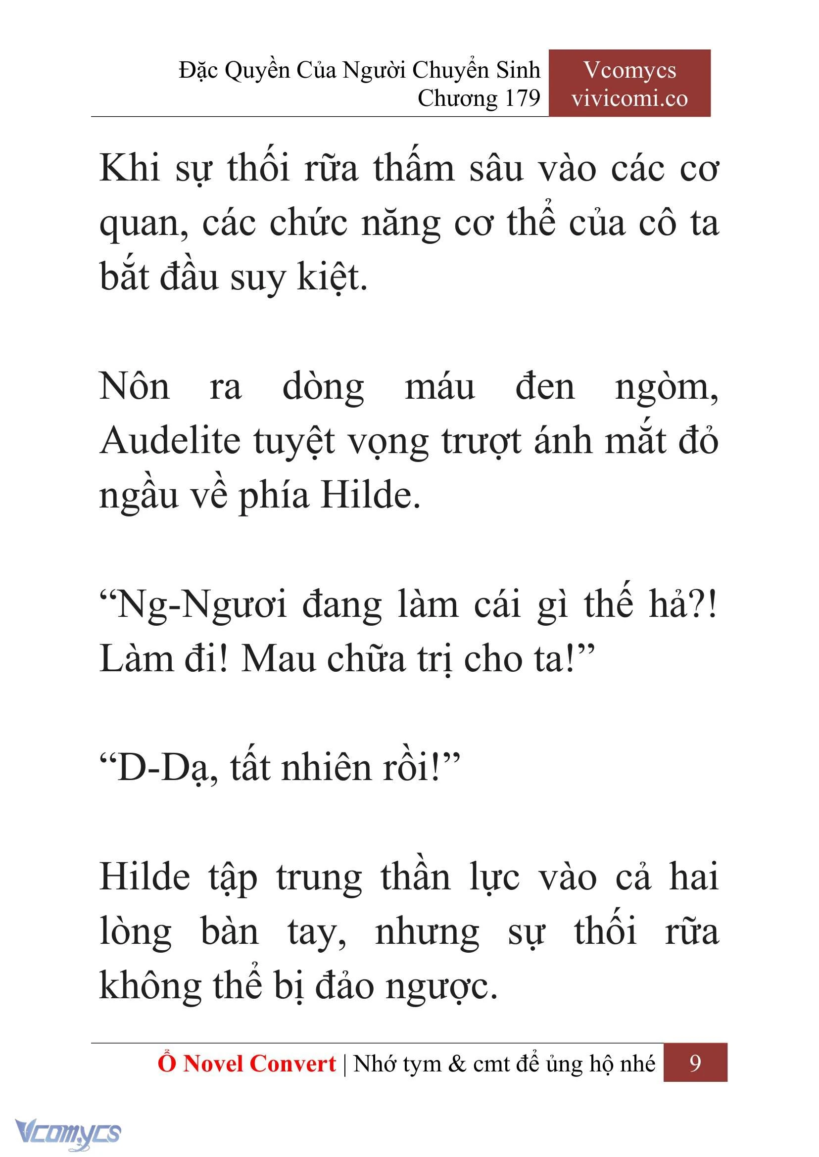 [Novel] Đặc Quyền Của Người Chuyển Sinh Chapter 179 - Trang 13