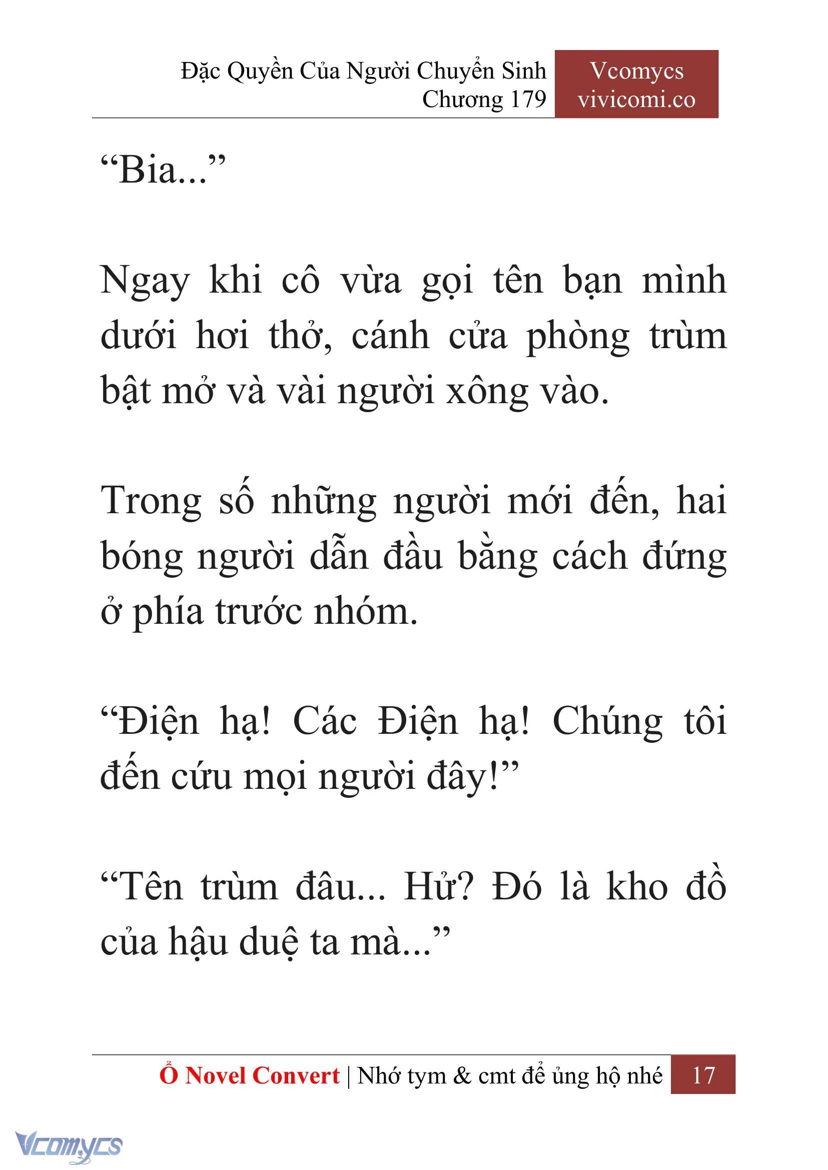 [Novel] Đặc Quyền Của Người Chuyển Sinh Chapter 179 - Trang 21