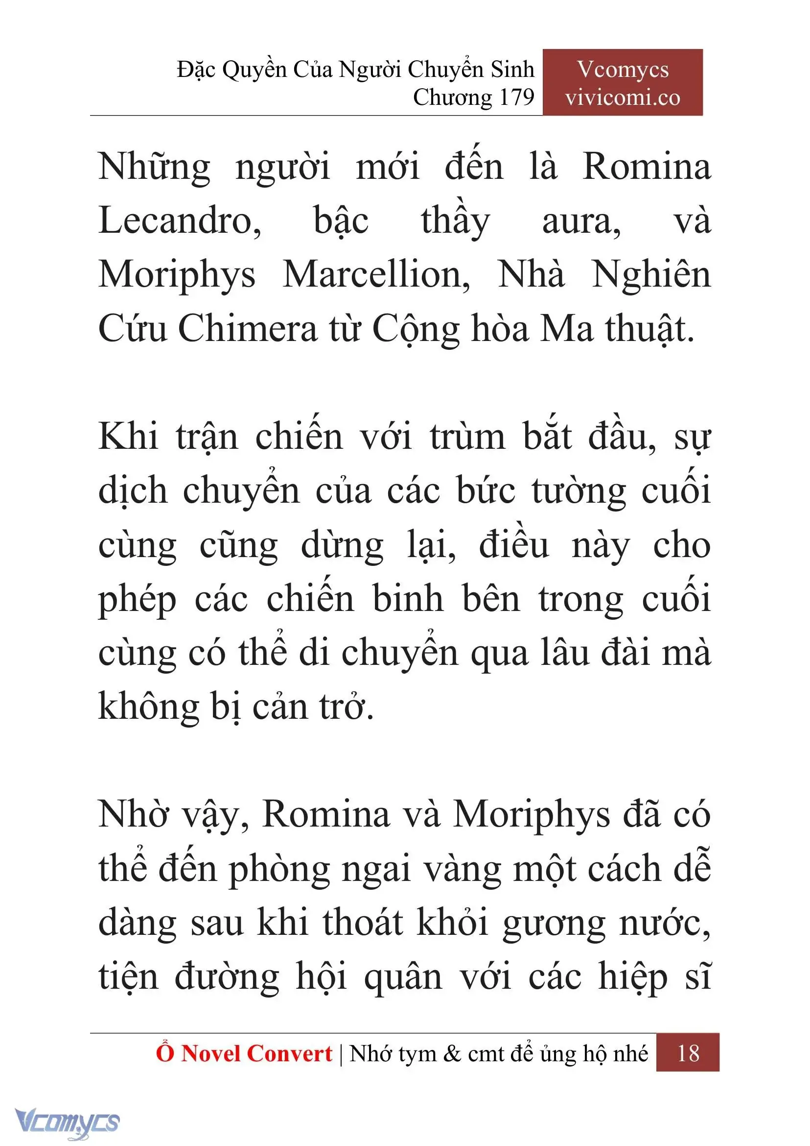 [Novel] Đặc Quyền Của Người Chuyển Sinh Chapter 179 - Trang 22