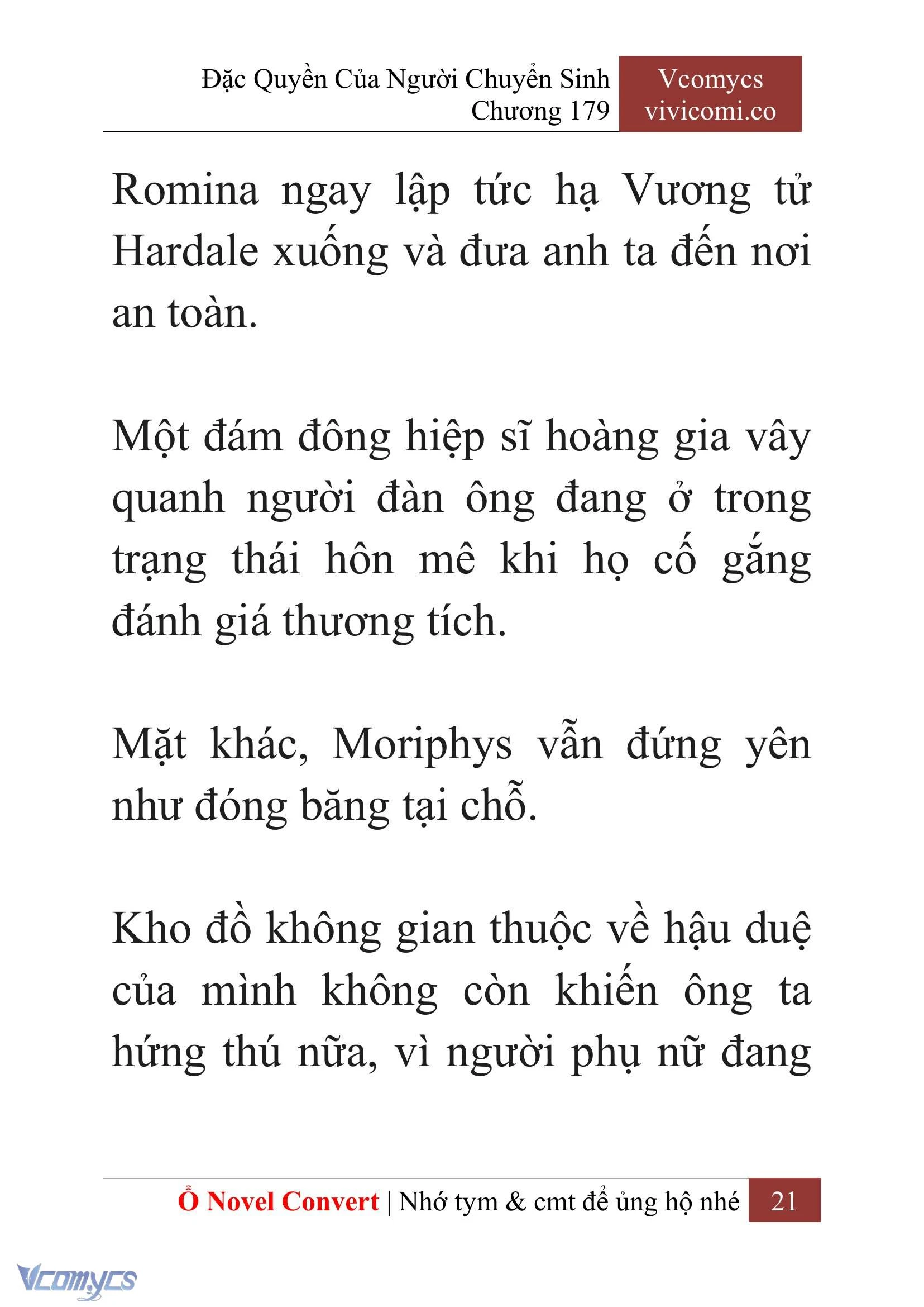 [Novel] Đặc Quyền Của Người Chuyển Sinh Chapter 179 - Trang 25