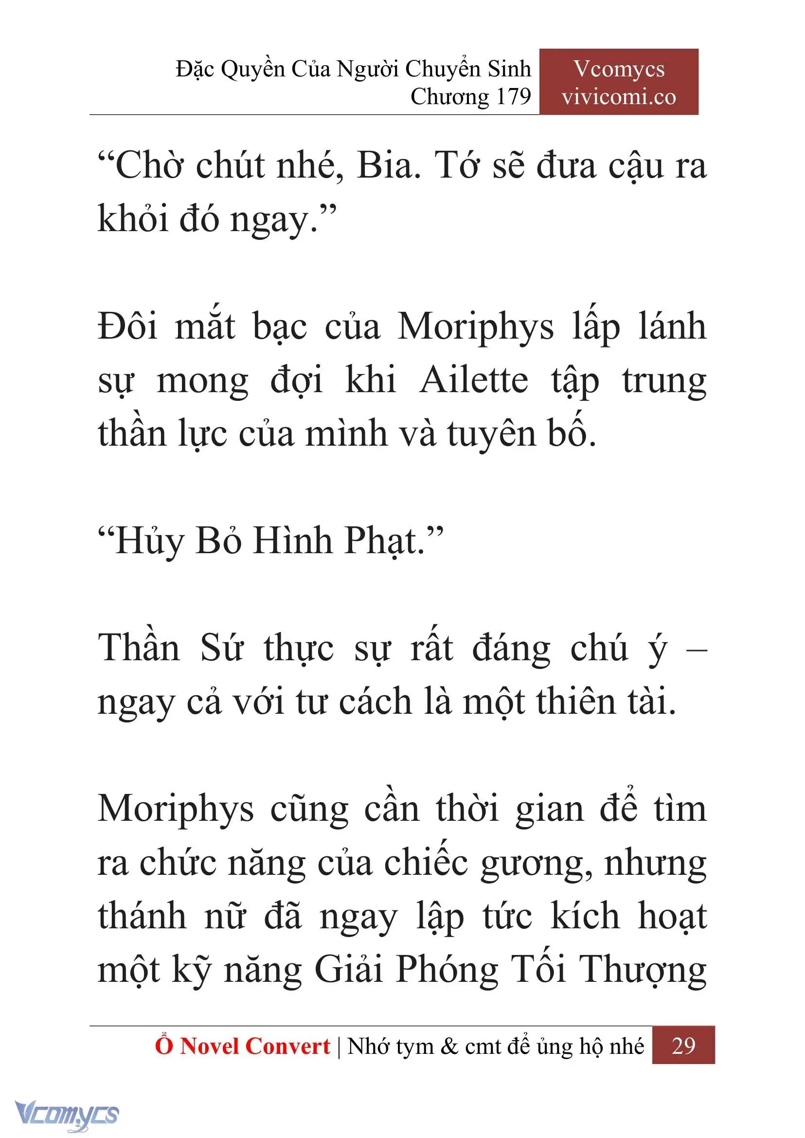 [Novel] Đặc Quyền Của Người Chuyển Sinh Chapter 179 - Trang 33