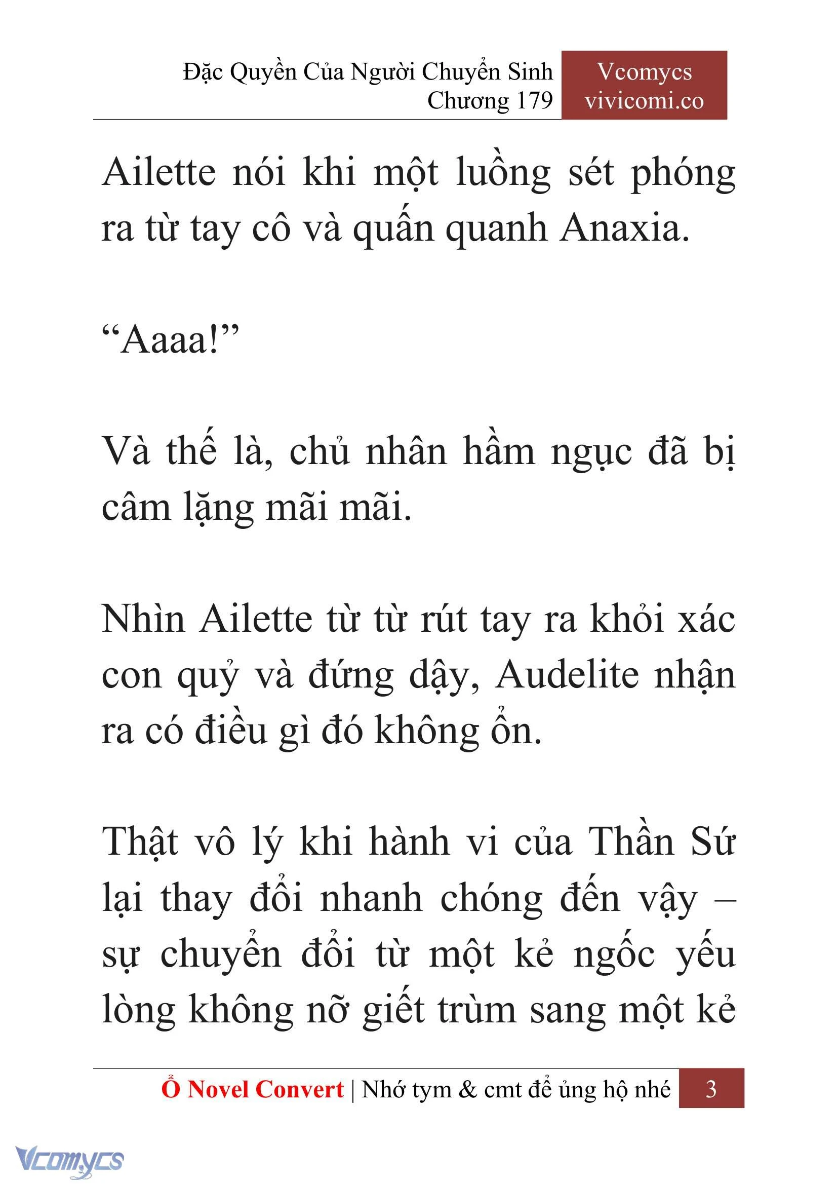 [Novel] Đặc Quyền Của Người Chuyển Sinh Chapter 179 - Trang 7