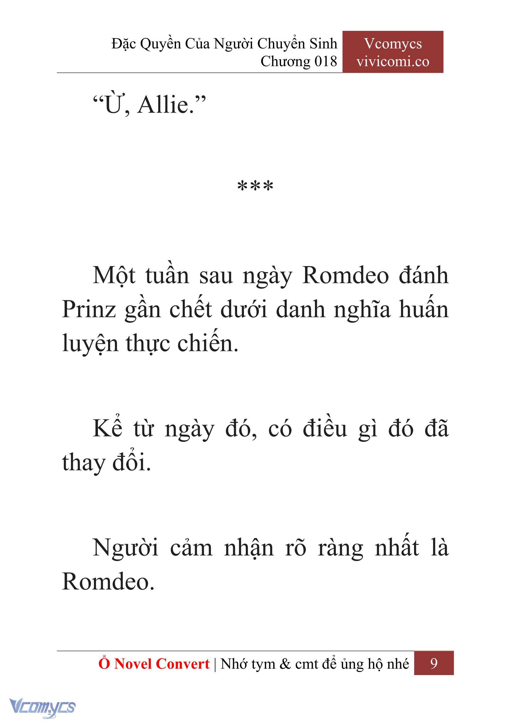 [Novel] Đặc Quyền Của Người Chuyển Sinh Chapter 18 - Trang 12