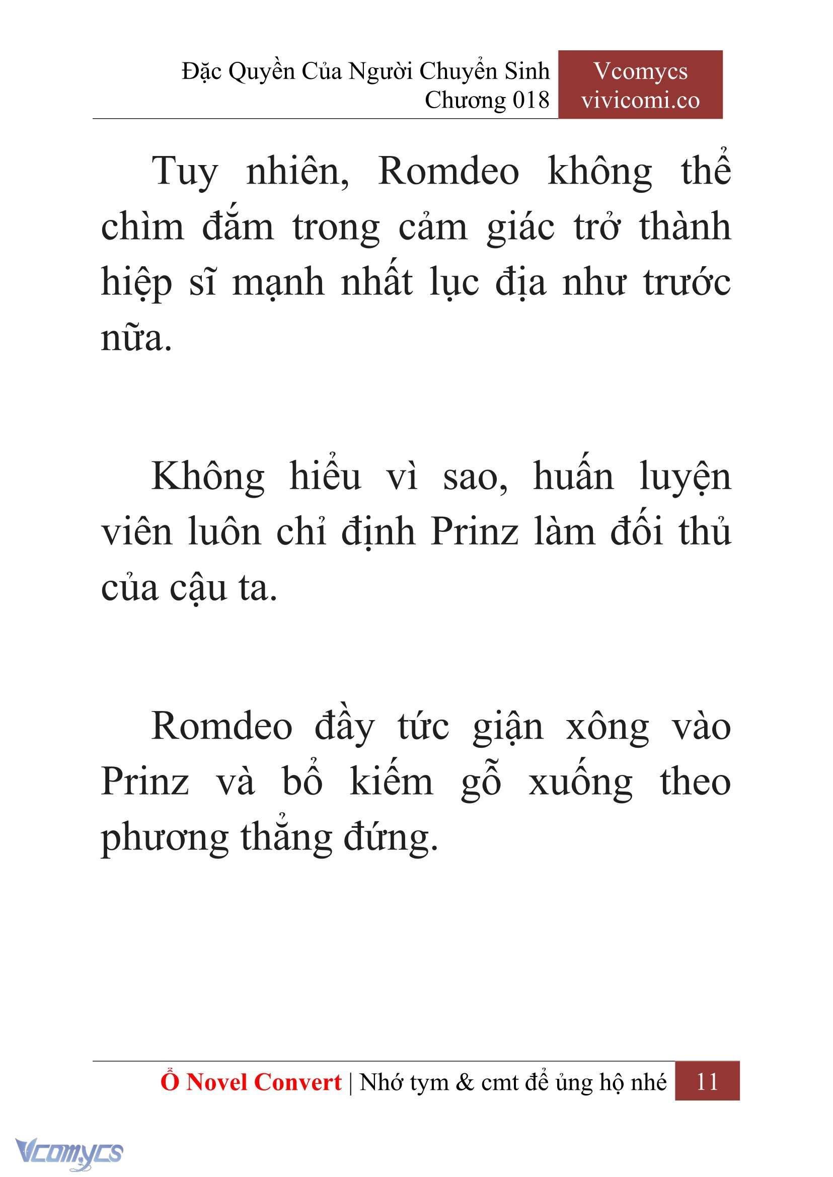 [Novel] Đặc Quyền Của Người Chuyển Sinh Chapter 18 - Trang 14