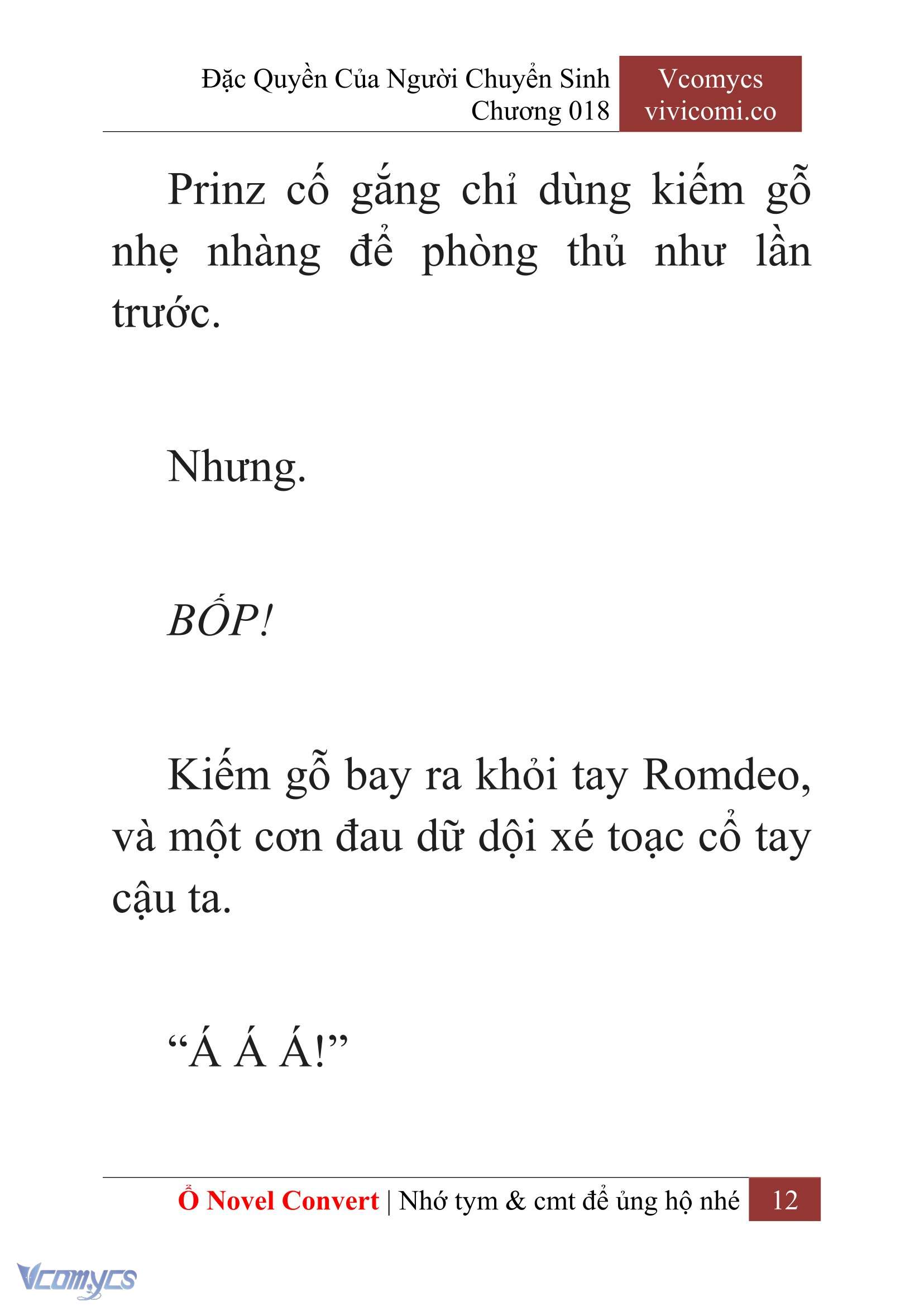 [Novel] Đặc Quyền Của Người Chuyển Sinh Chapter 18 - Trang 15