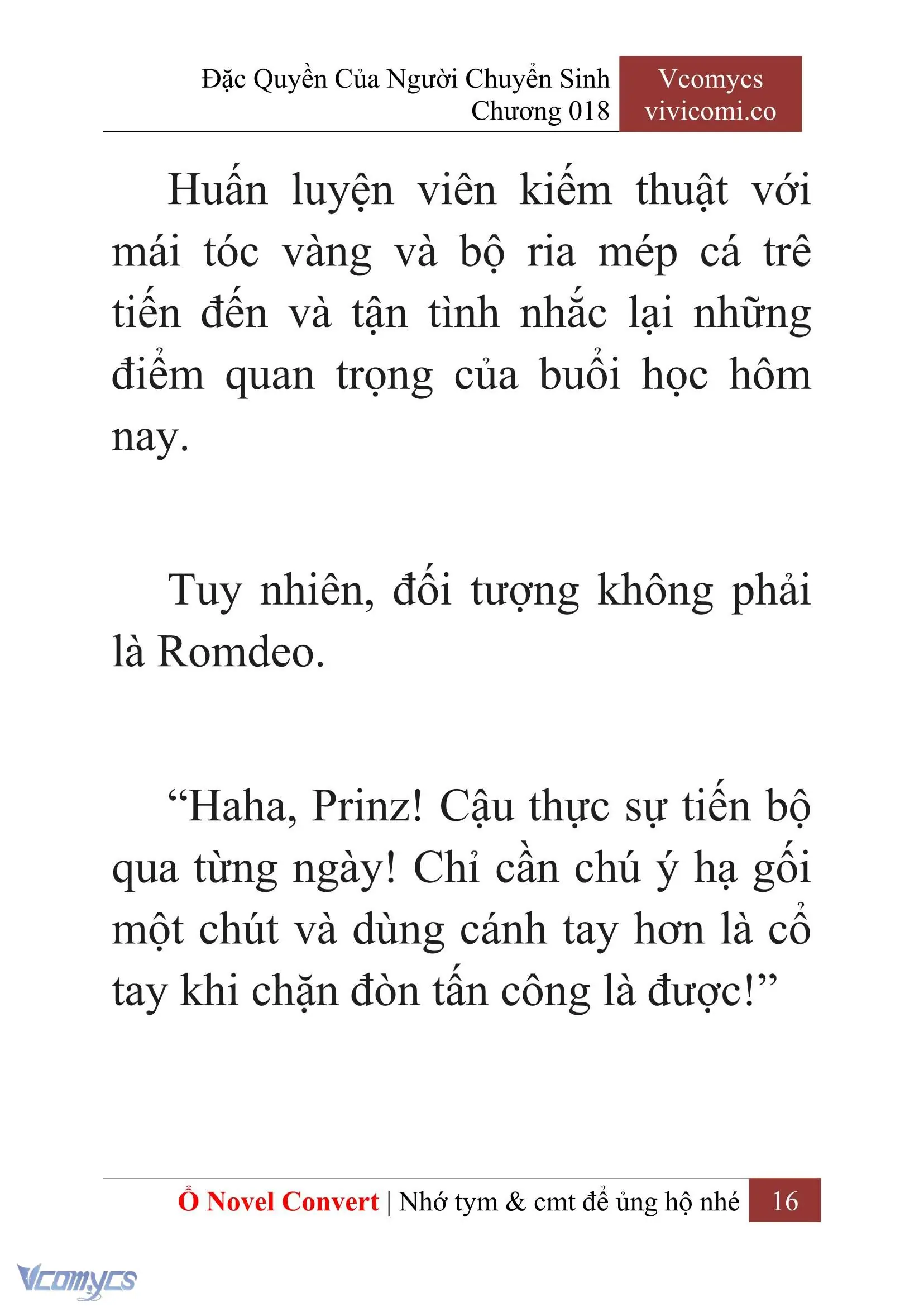 [Novel] Đặc Quyền Của Người Chuyển Sinh Chapter 18 - Trang 19